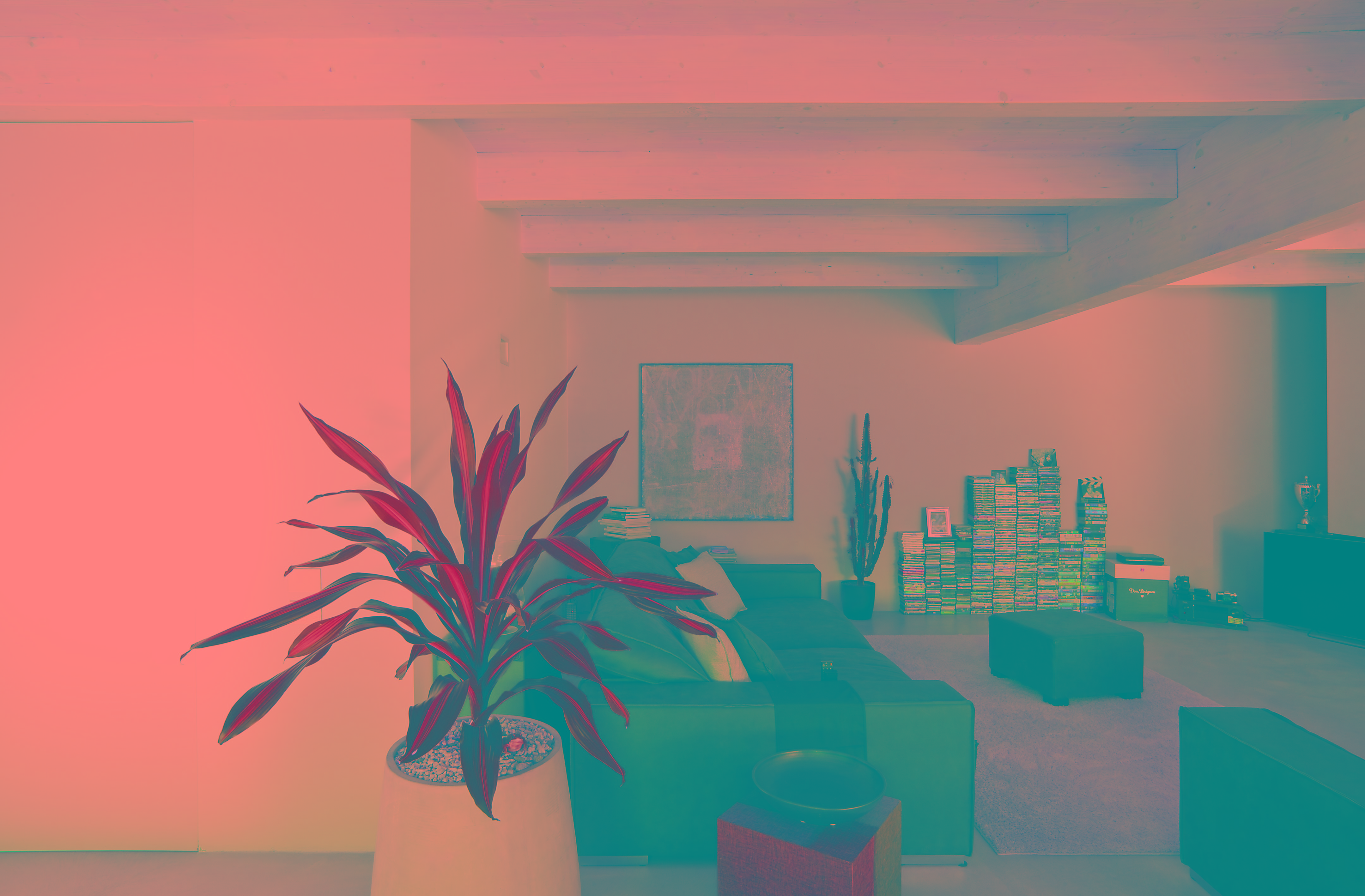 单层别墅,极简风格与自然元素融合-5