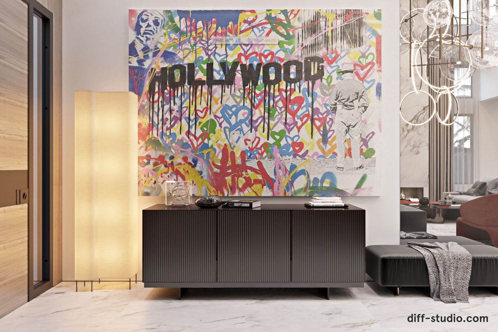 加州洛杉矶私人住宅 -- 简约时尚的现代家居-12