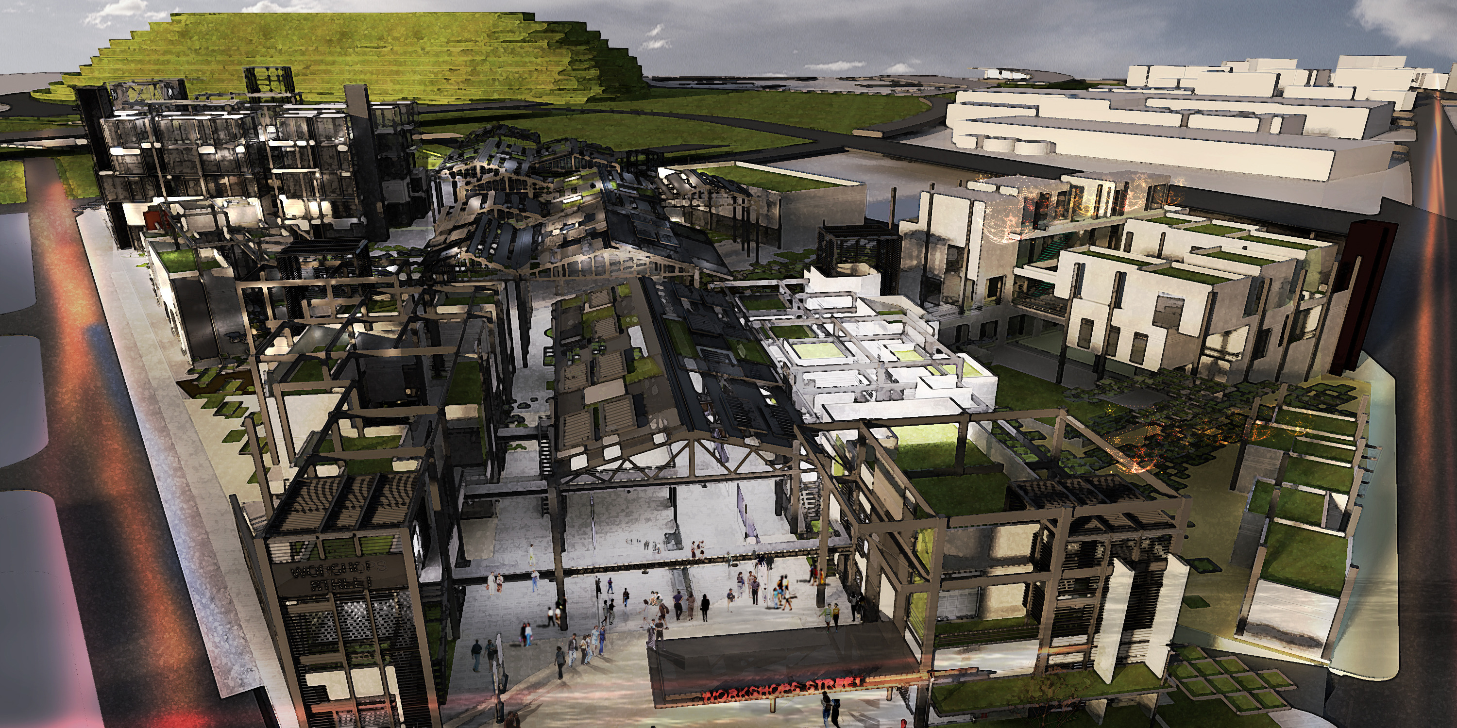 废弃工业区重生 · 黎巴嫩 Burj Hammoud 海滨城市复兴计划-6