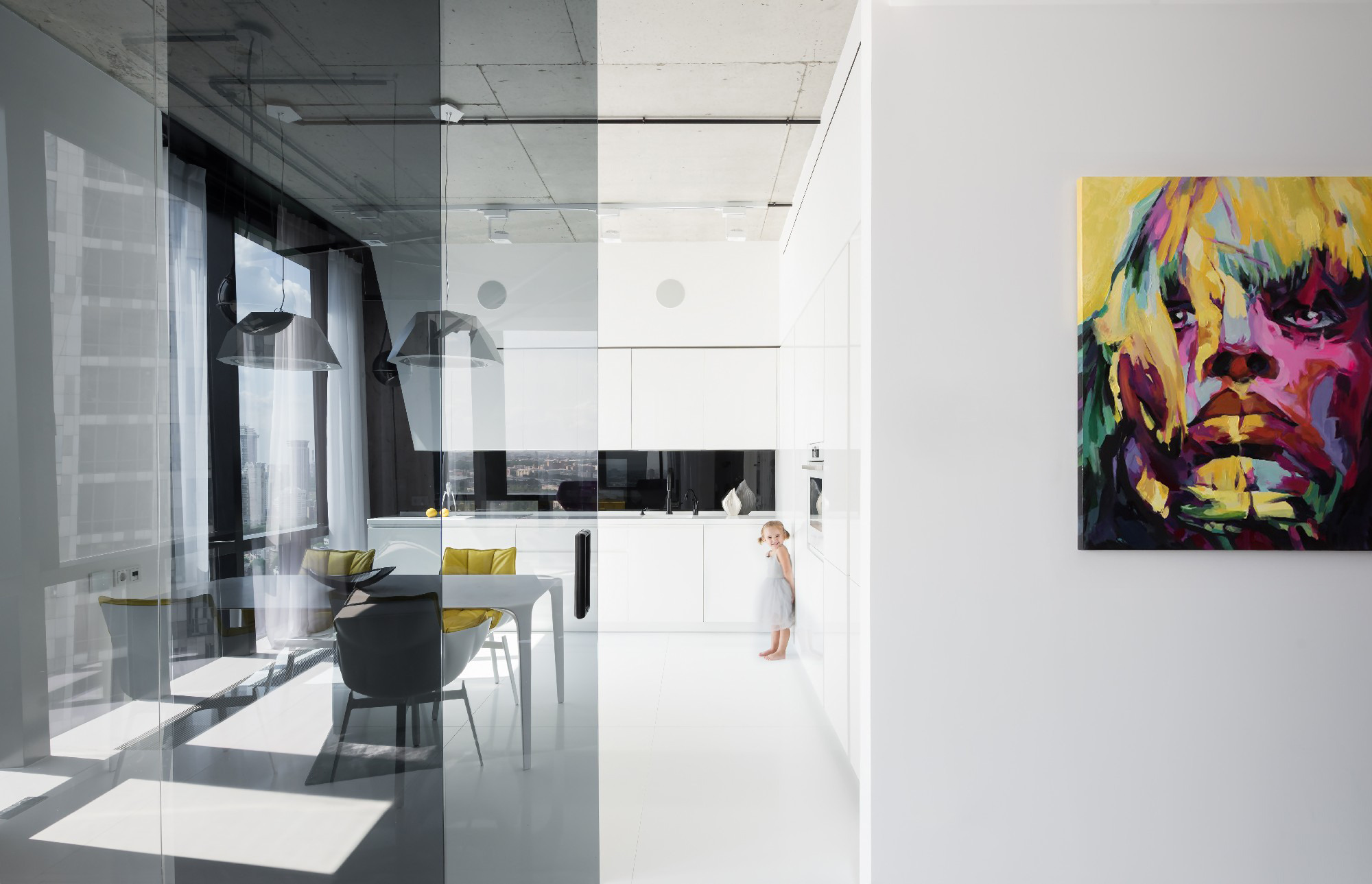 莫斯科塔楼未来主义家居设计-12