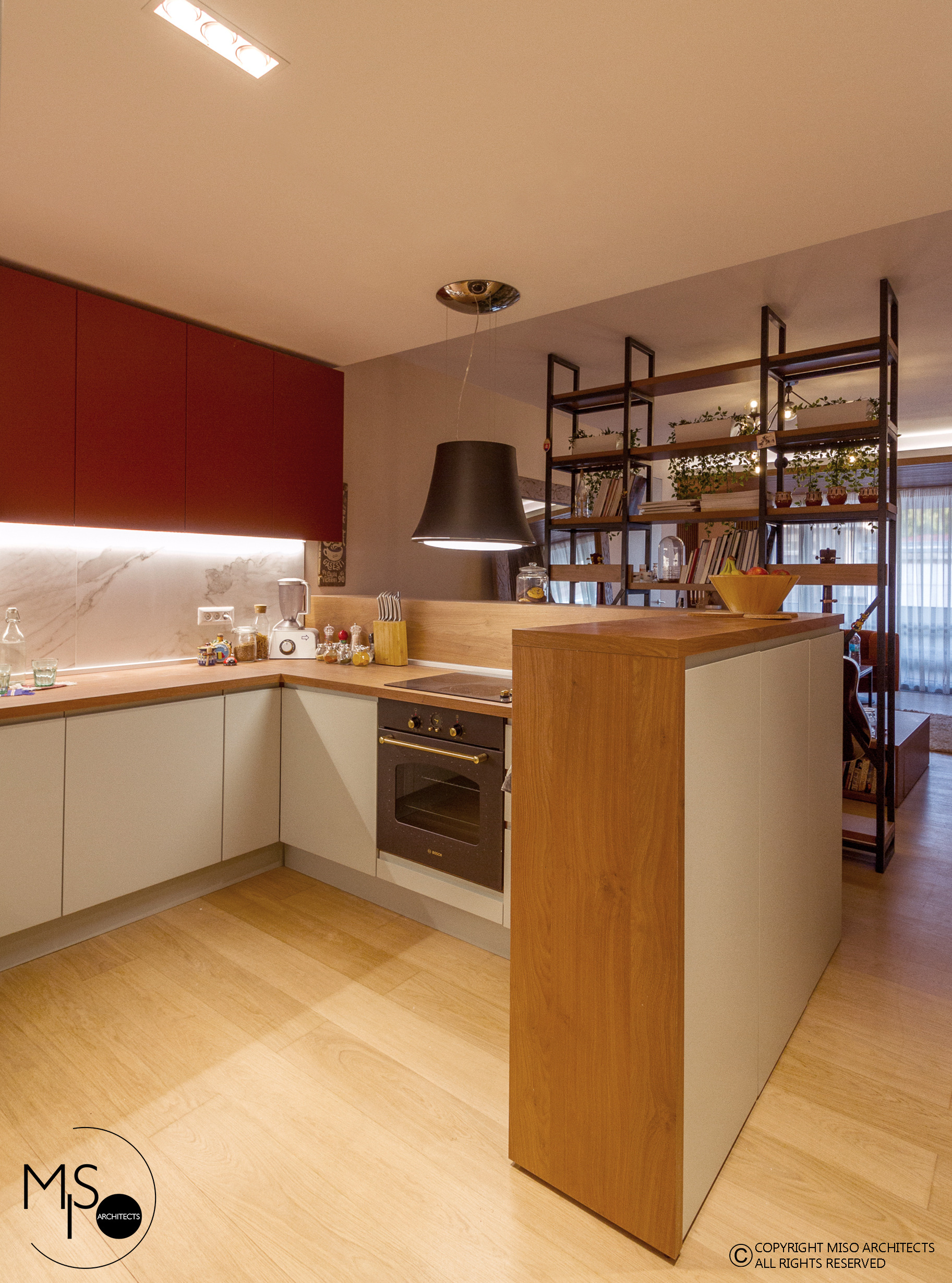 2017 年完成的殖民公寓室内设计-15