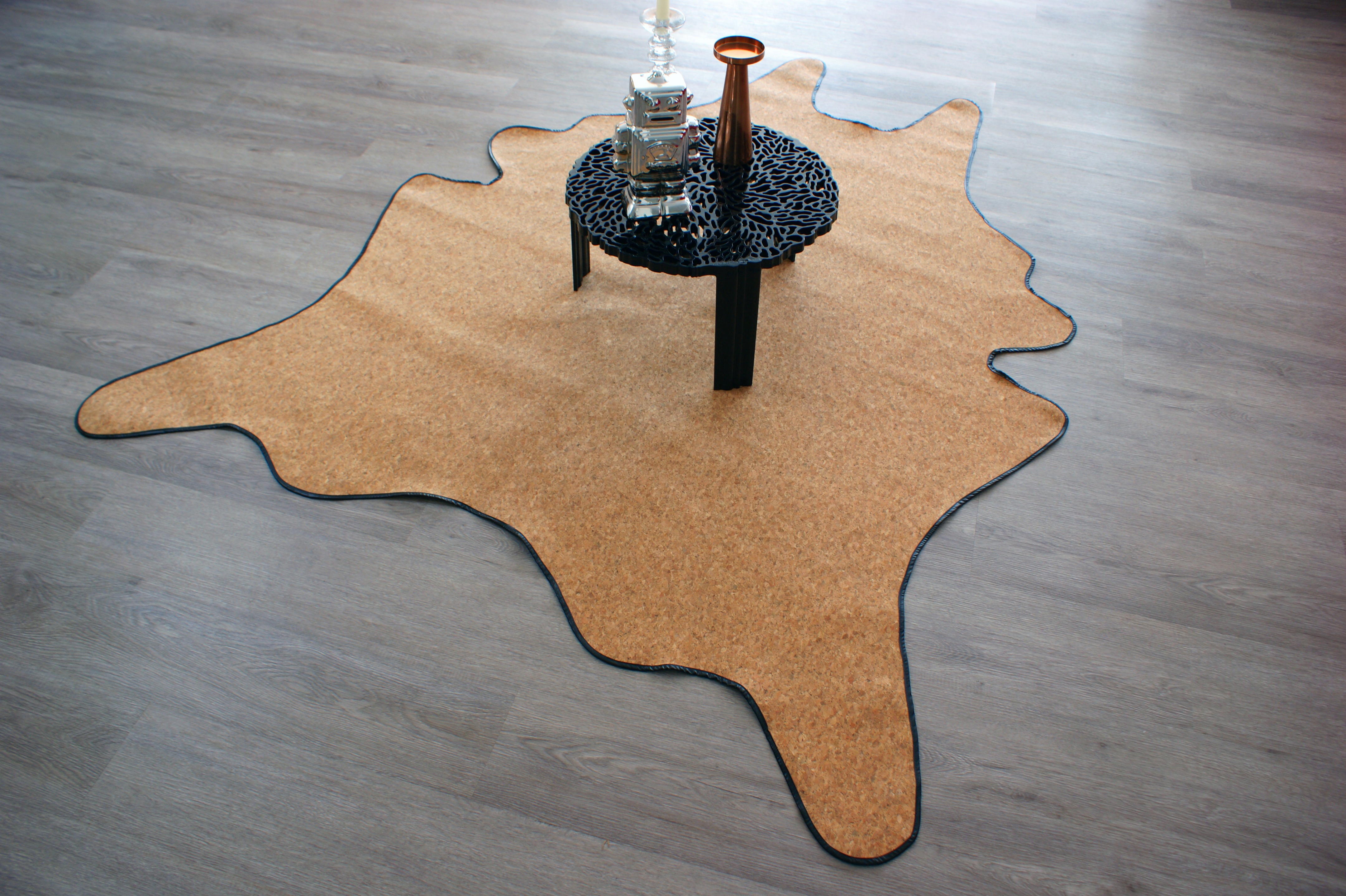 VEGAN 牛皮质地地毯-21