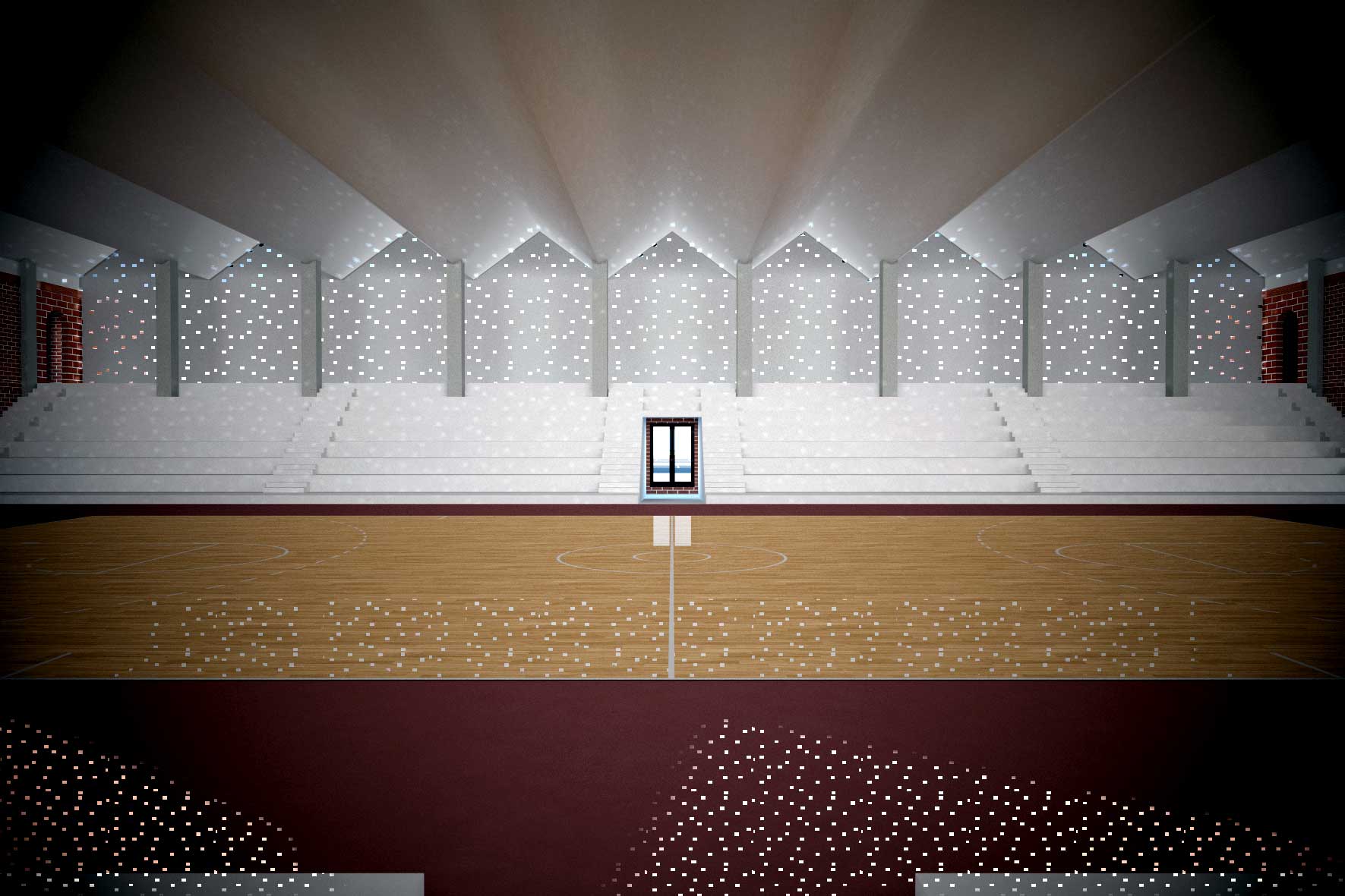 2016 年 Viadana 市 Palafarina 运动馆 | 现代与传统的完美结合-4