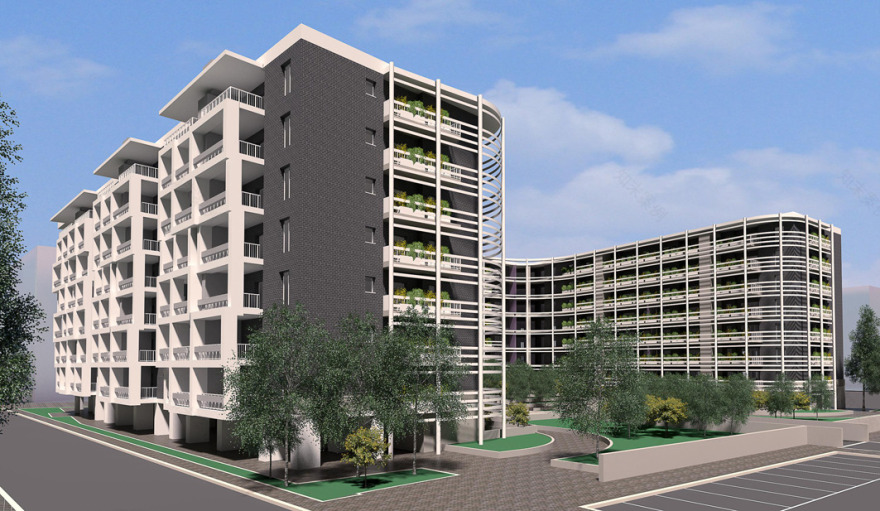 罗马 P5(8)·P4(1) 住宅楼-1