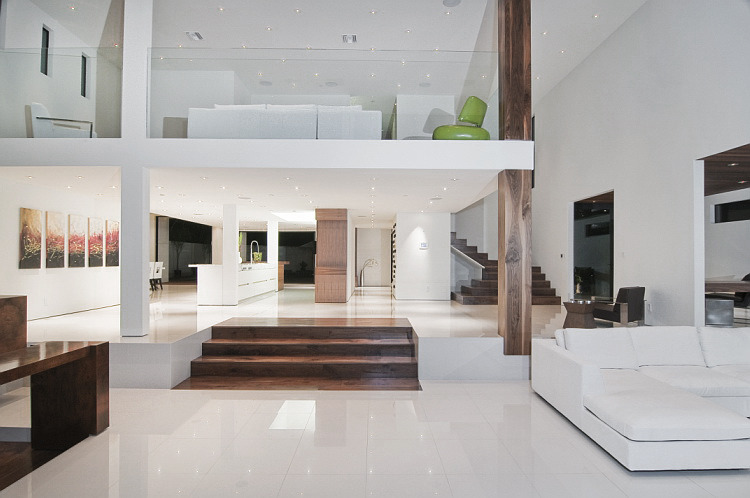 加州 5000 平现代豪华住宅的翻新之旅-19