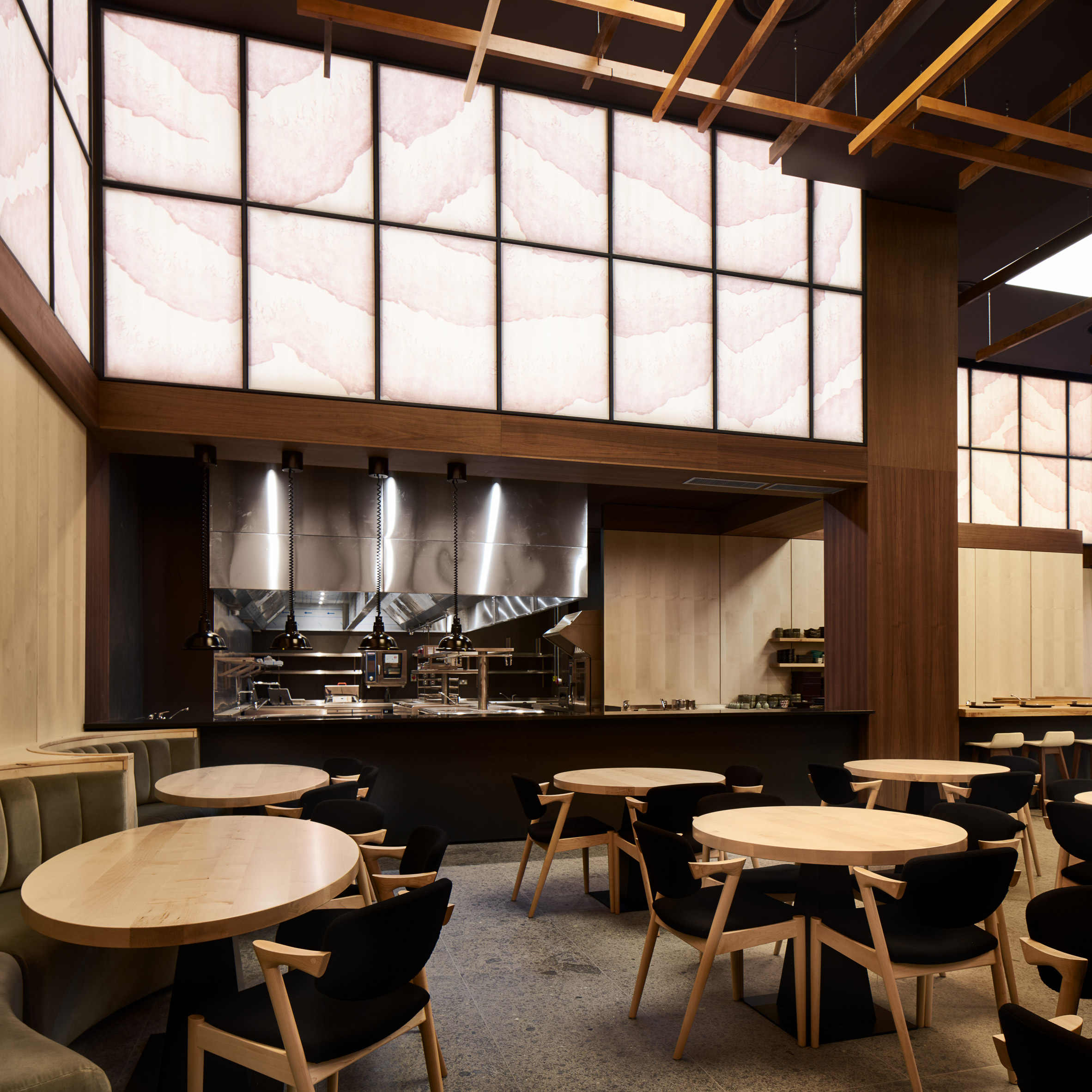 Sybarite bases Japanese restaurant interior on bamboo forests-19