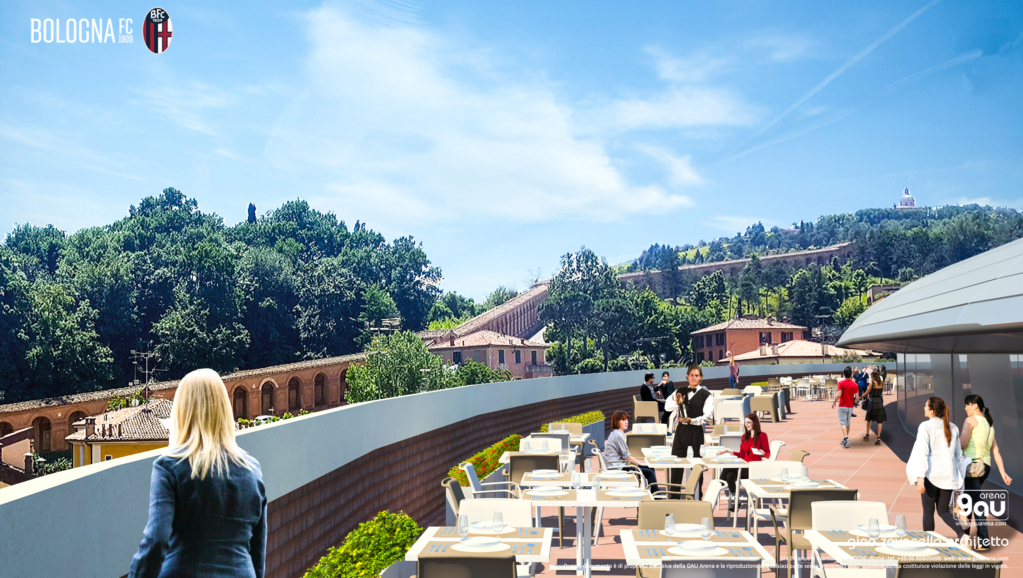 意大利博洛尼亚 Renato Dall'Ara 球场翻新设计-15