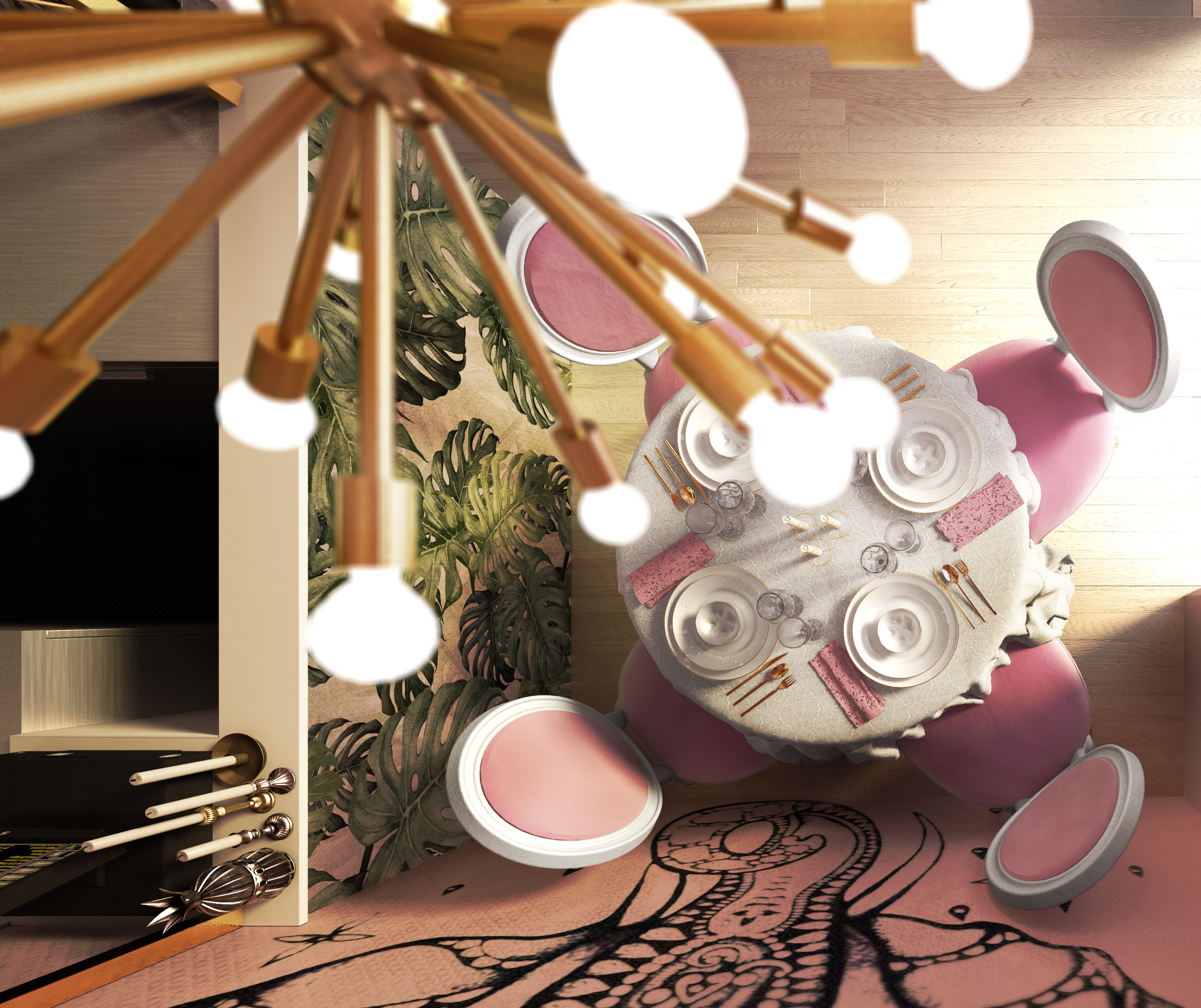 印度宫殿餐厅设计 | 2018 年未实现方案-0