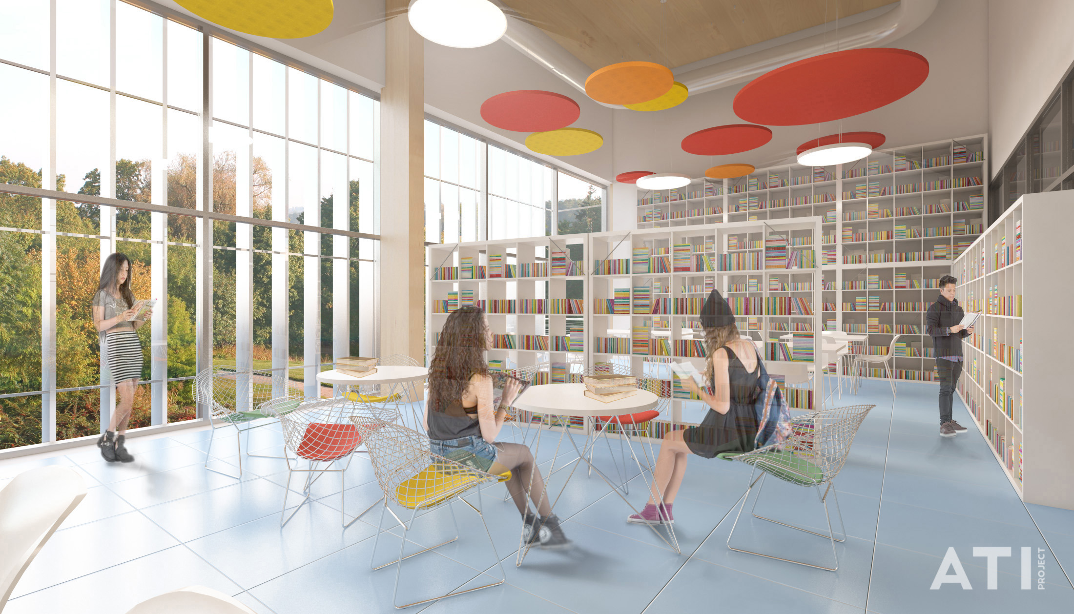 米兰新国立学校 | 绿色环保,智能科技的现代校园-5