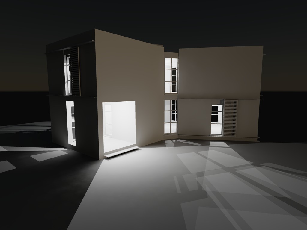 倾斜地块上的现代住宅设计-18