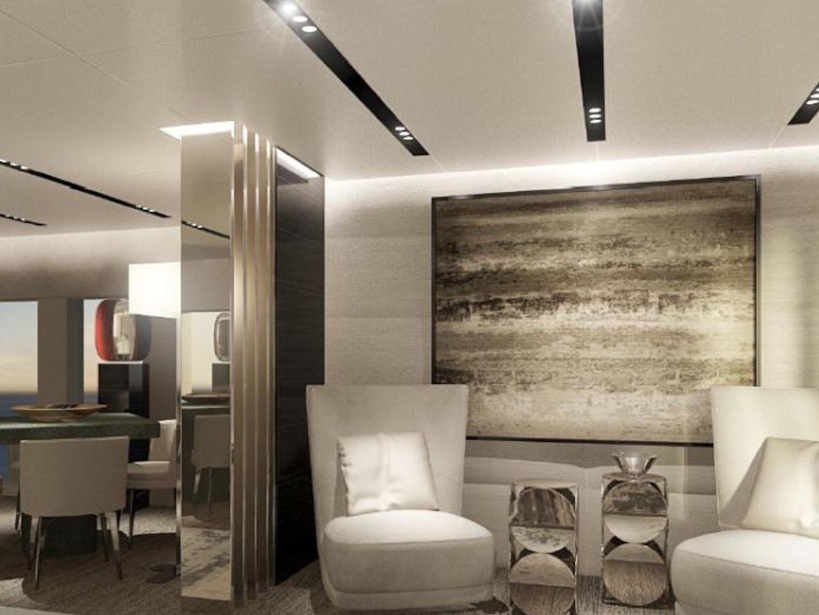 船舶室内设计团队打造 50 米豪华游艇内饰-49