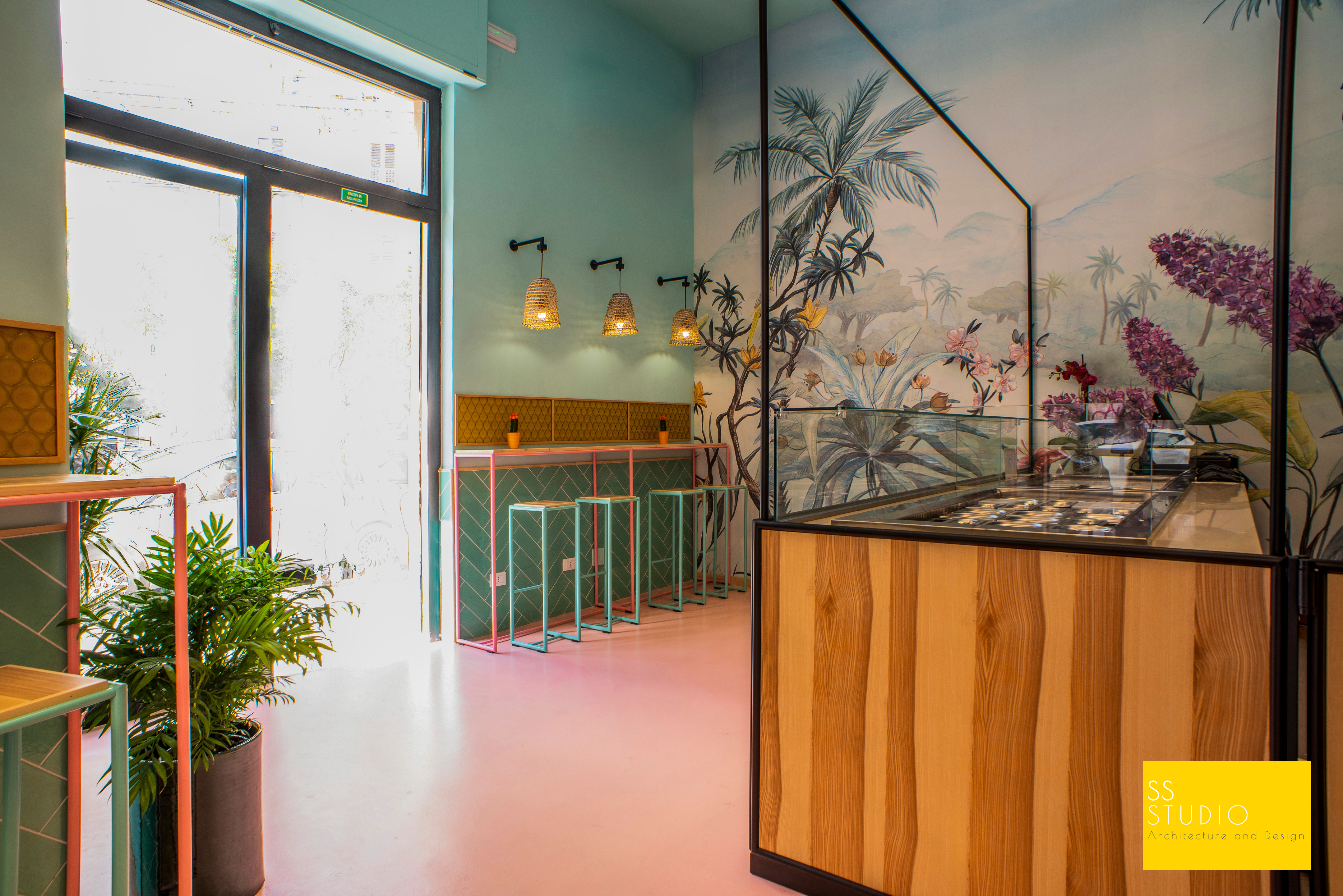 2019 年完美收官之作 | SS Studio 建筑事务所的 Poké 餐厅室内设计-4