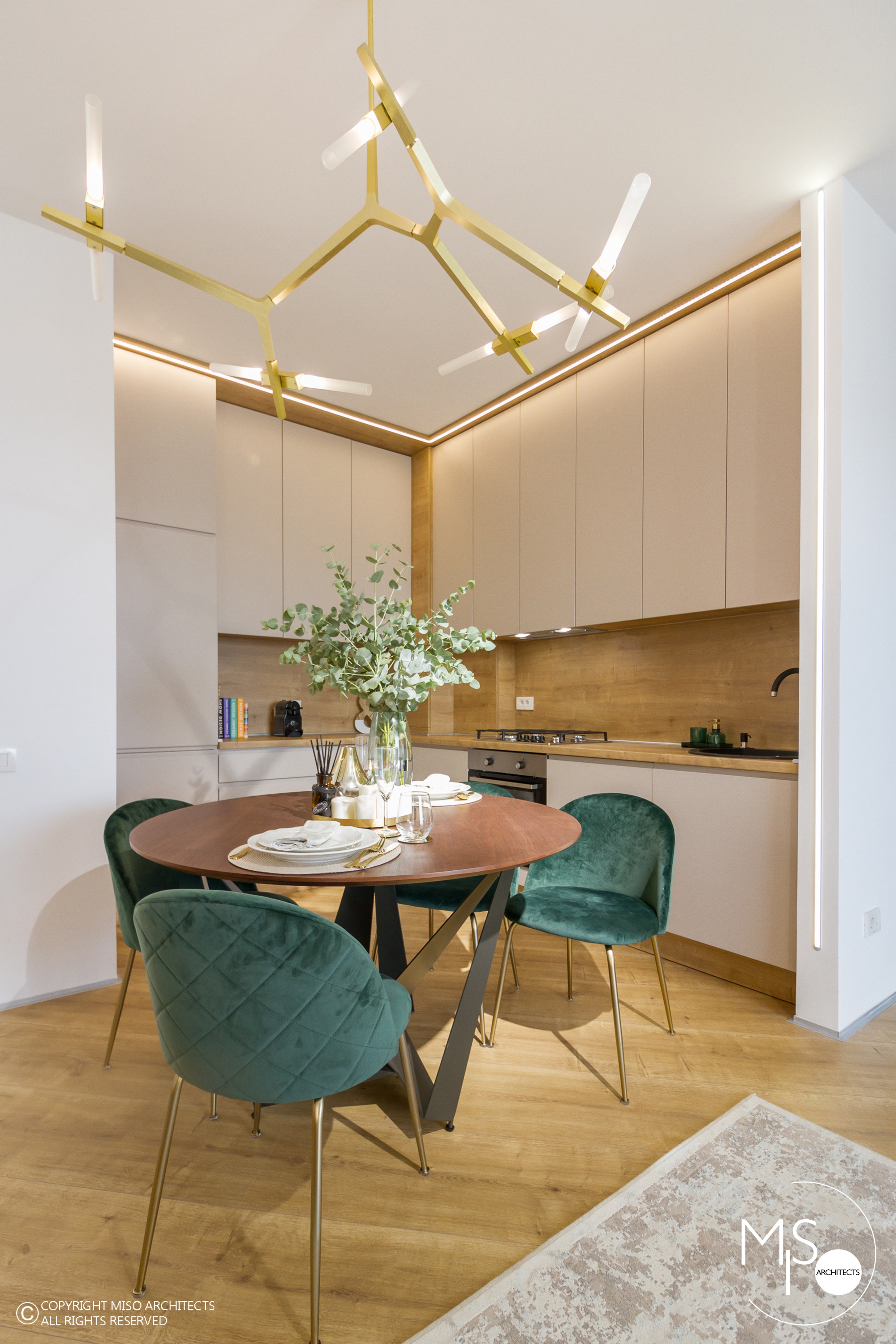 2019 年欧式公寓室内设计佳作 | 定制家具的魅力-4