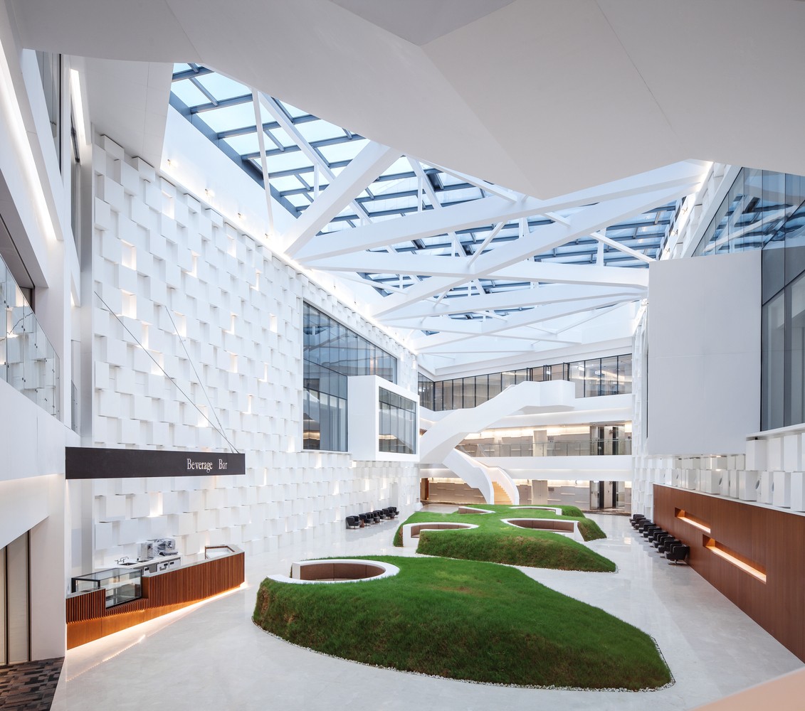 腾讯滨海大厦 办公空间丨B H Architects-3