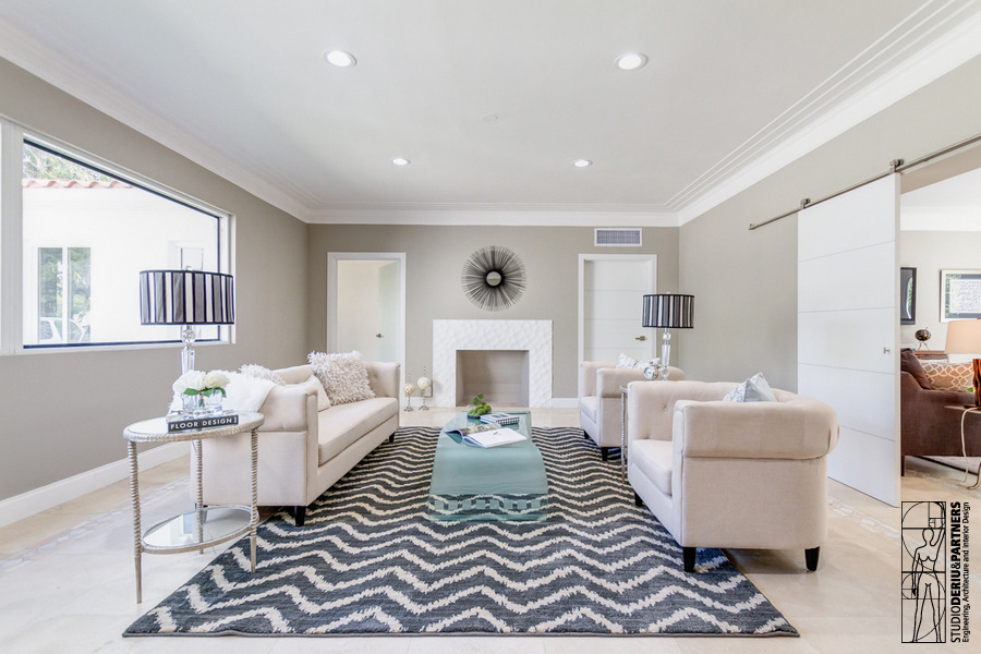 1941 年地中海风格别墅的现代改造-15