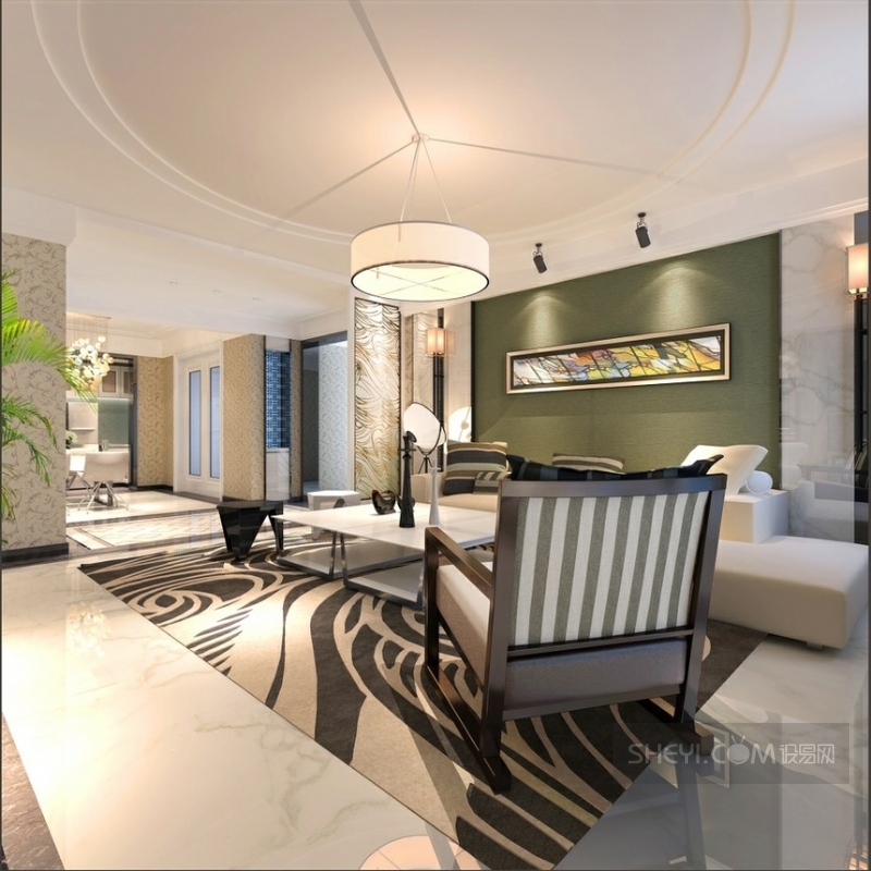 蓝水假期别墅，混搭风演绎高端生活-2