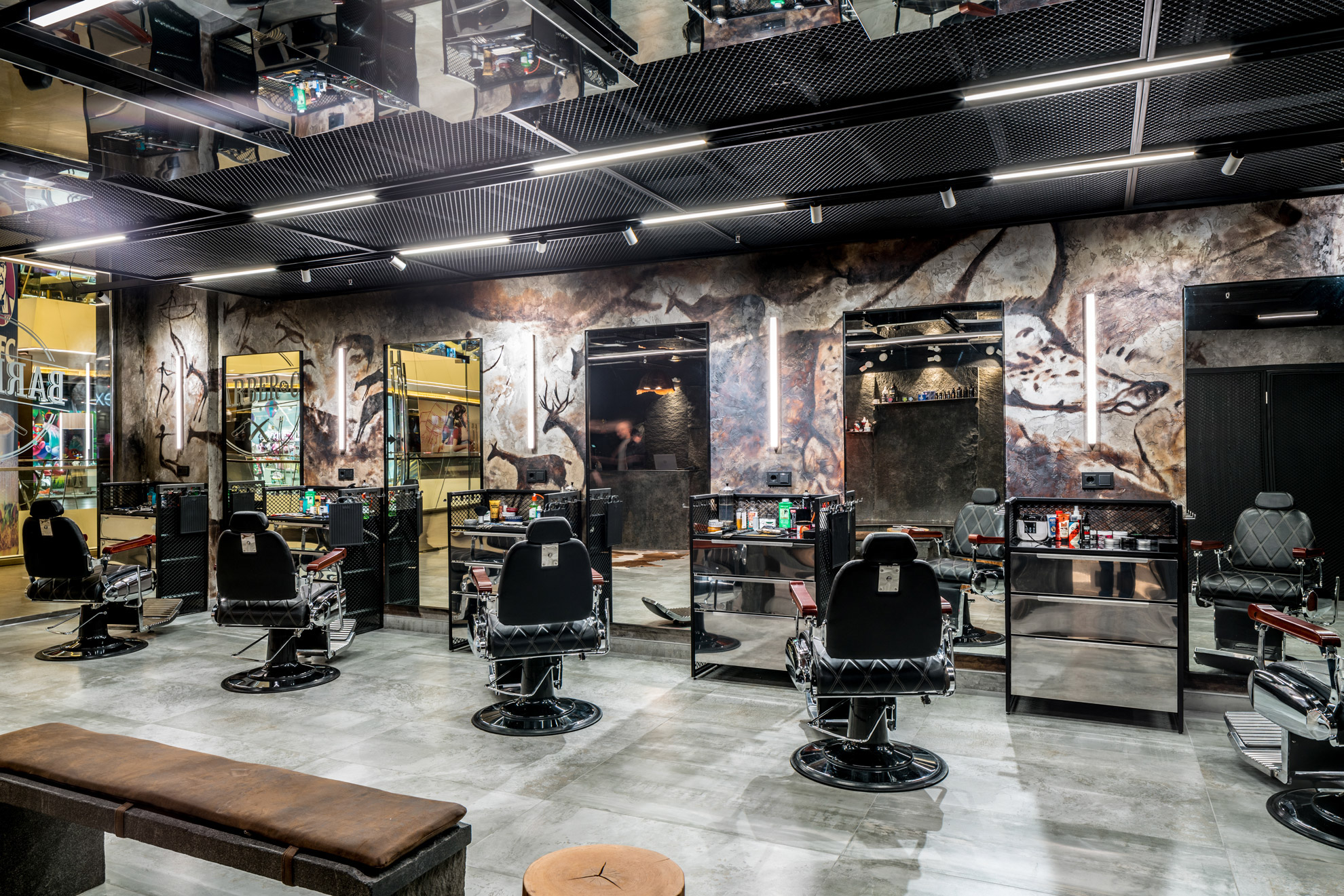 Barber&Co. 现代理发店设计-8