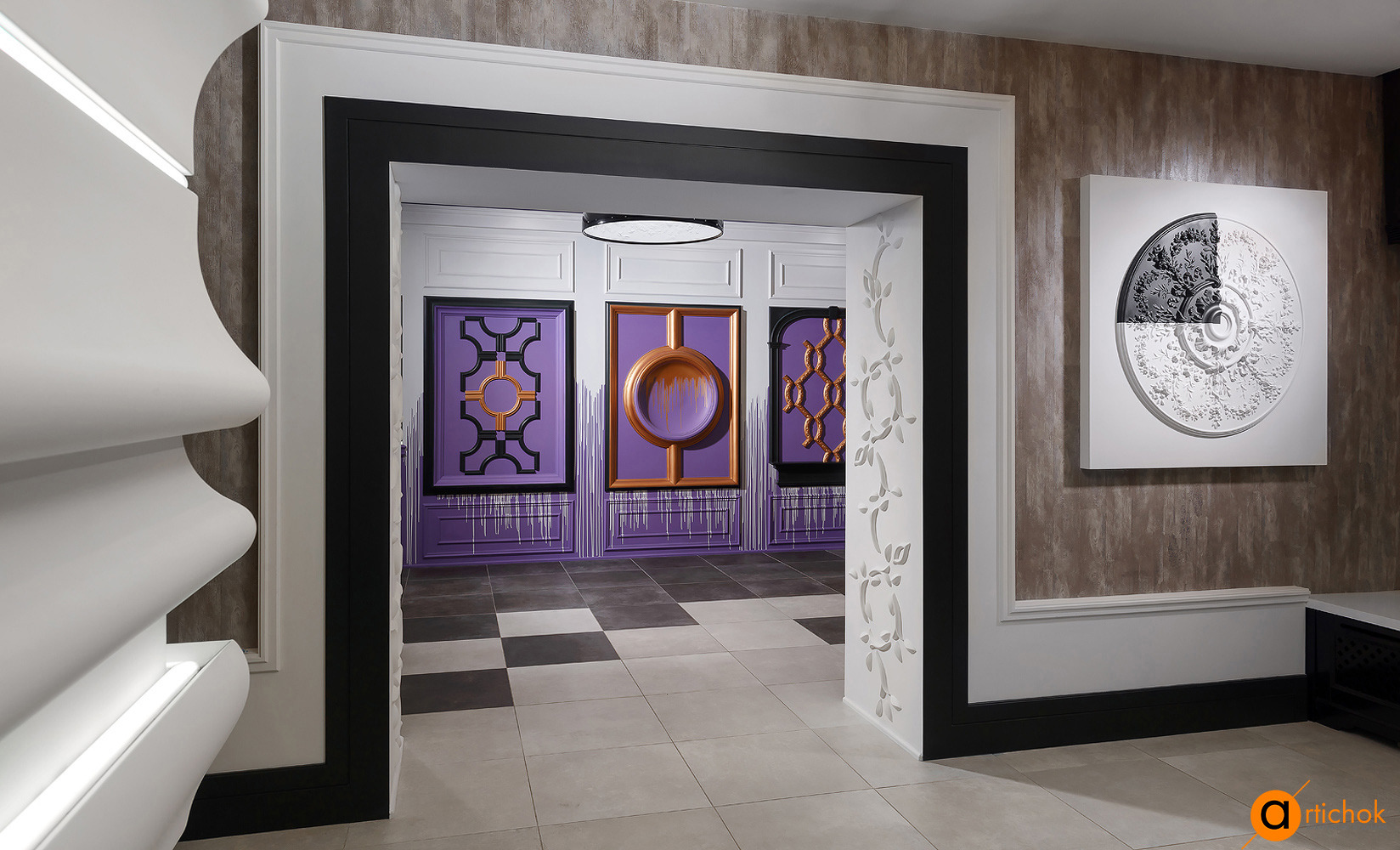 艺术装饰工作室打造“和谐展示空间”-18