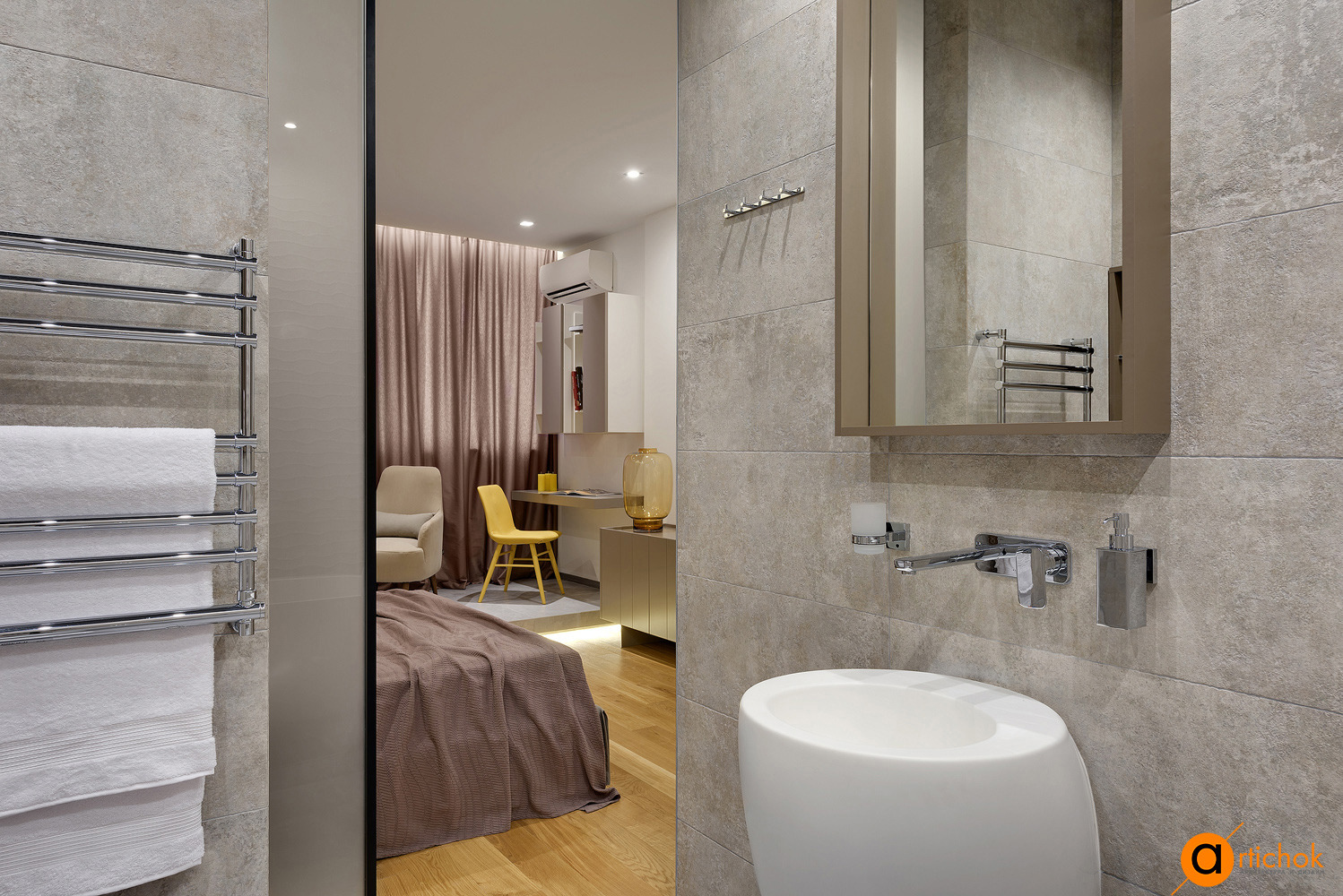 融合功能与舒适的现代公寓设计-28