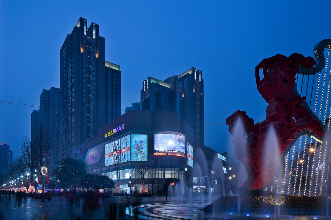 姜峰  重庆新天泽国际广场室内设计实景图 商场-5