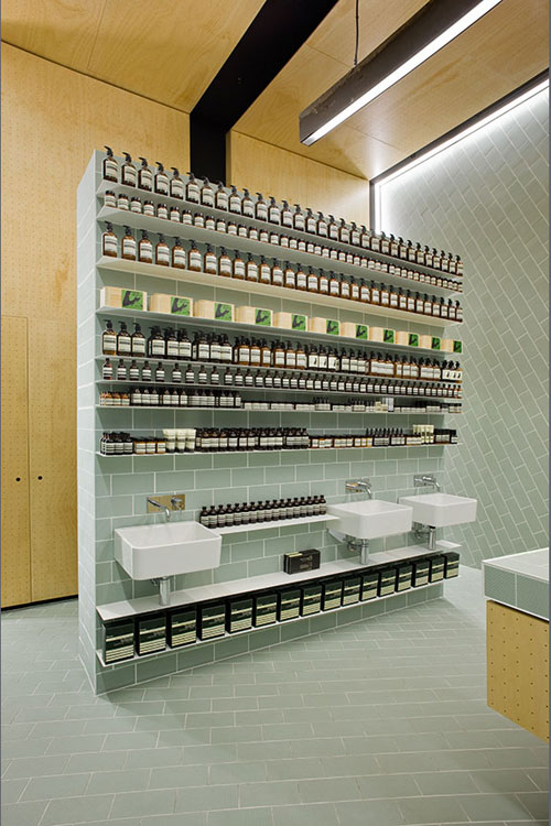 Aesop 店面设计  viridian vision award 获奖设计-11