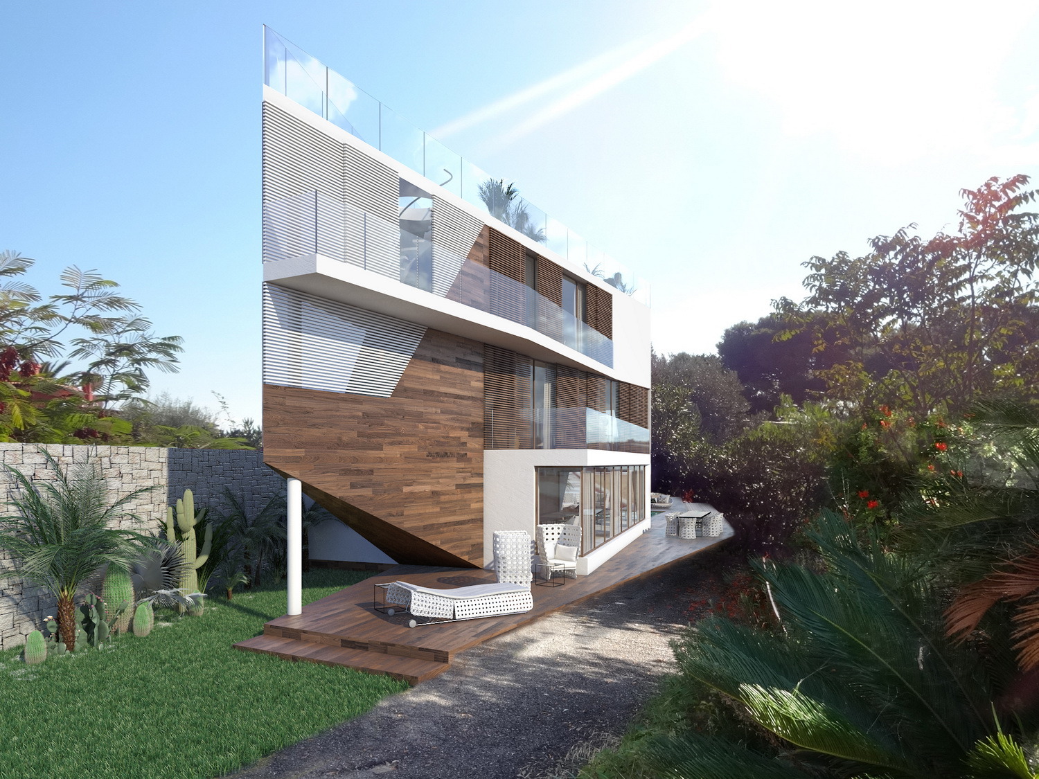 2019 年竞赛作品——多功能住宅设计展示-2