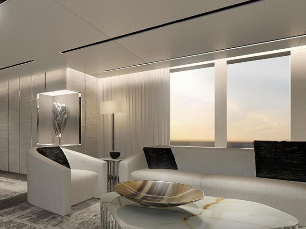 船舶室内设计团队打造 50 米豪华游艇内饰-50