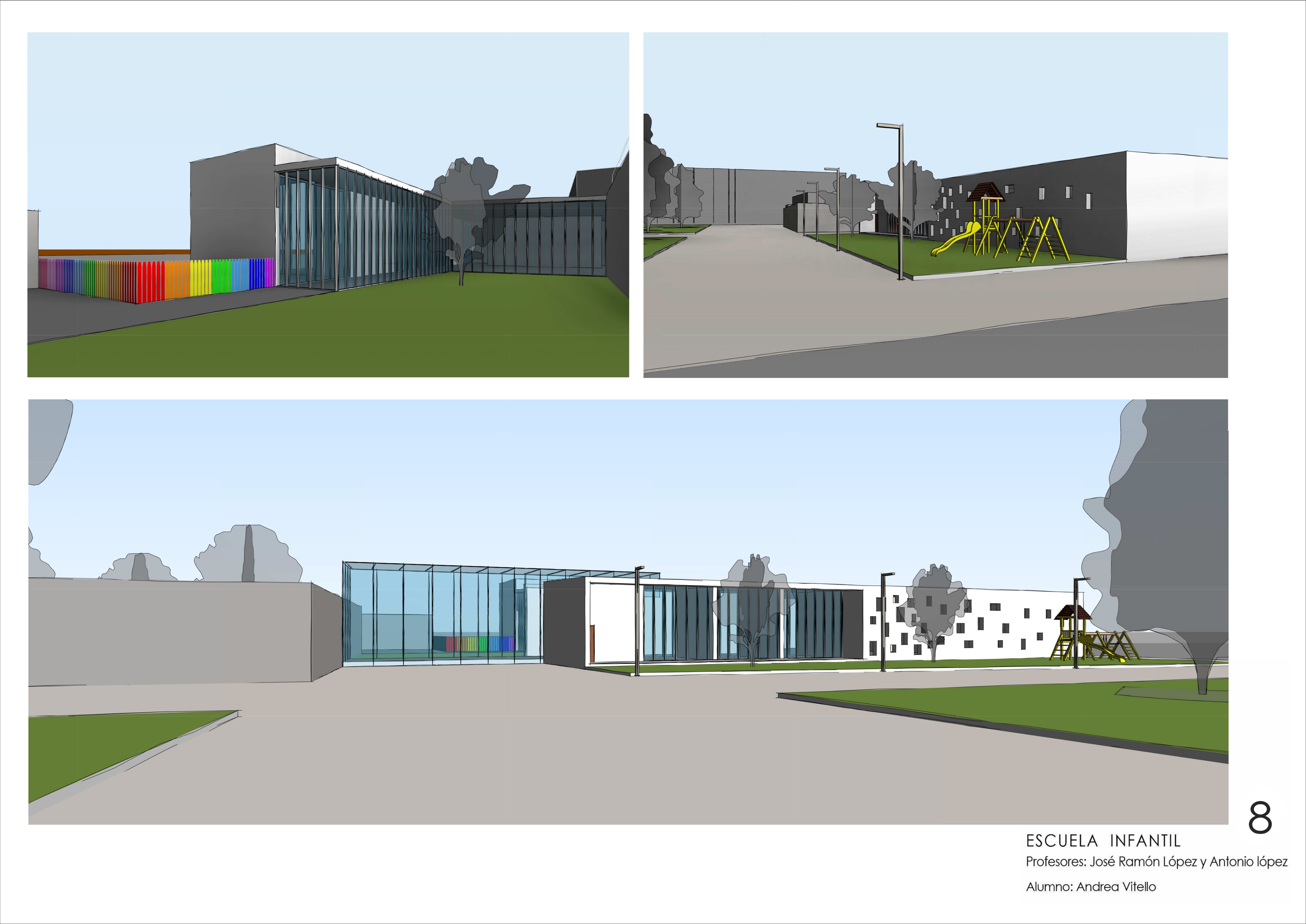 梦幻般的儿童乐园·未实现的瓦伦西亚幼儿园设计-4