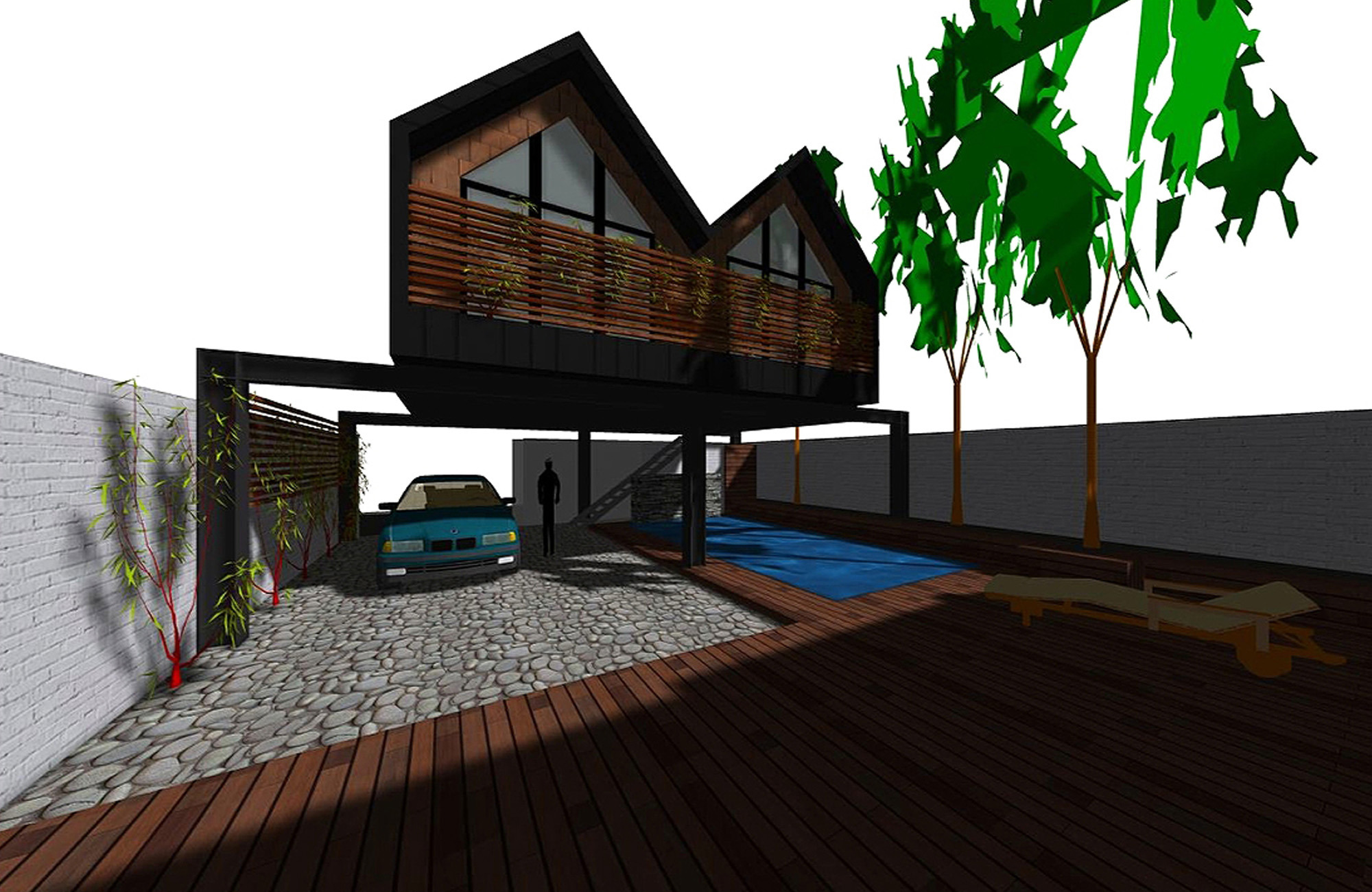 北卡尔顿“大帐篷”工作室 | 融入环境的非侵入性设计-1