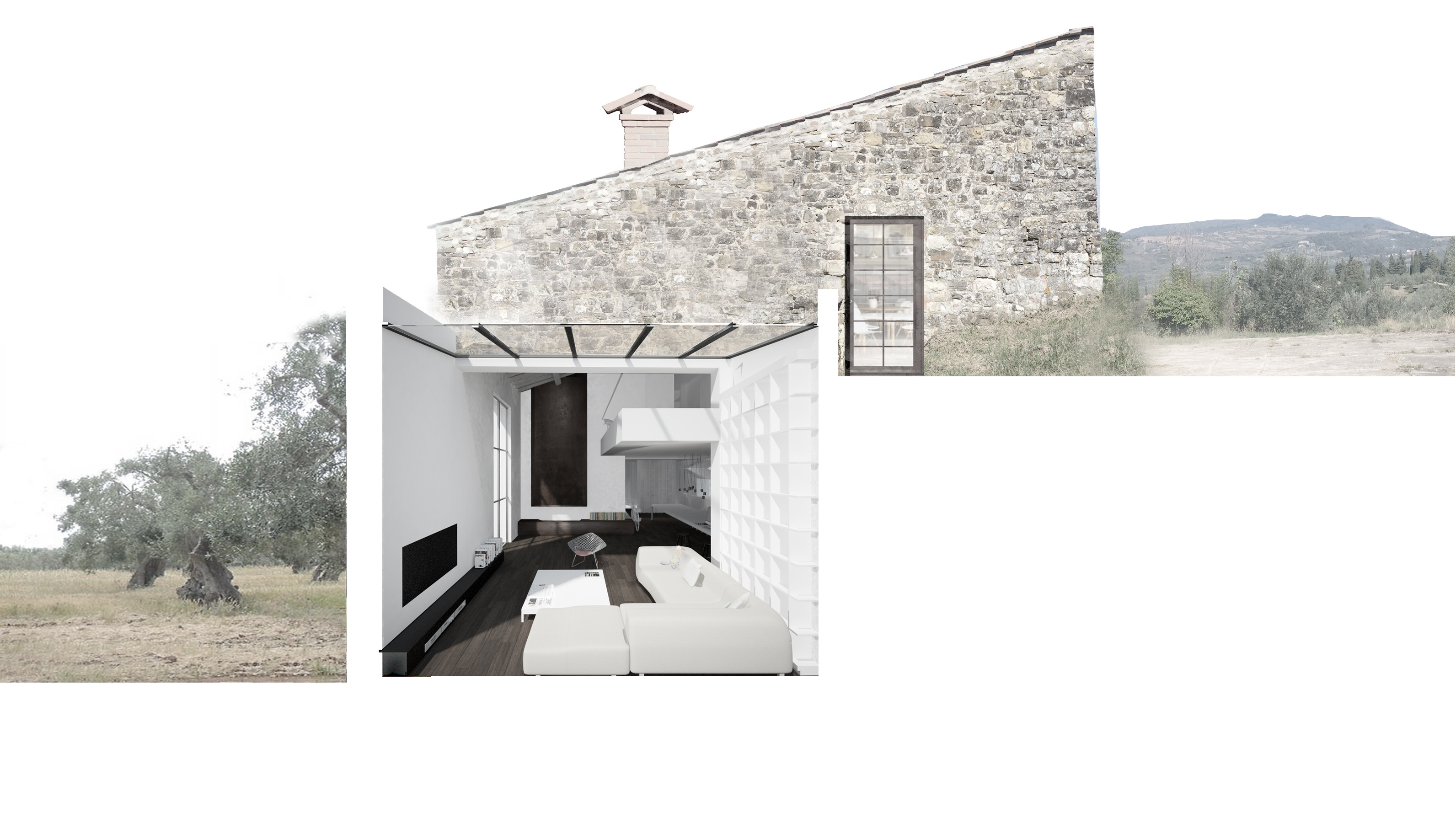 意大利乡村废旧粮仓的华丽变身-5