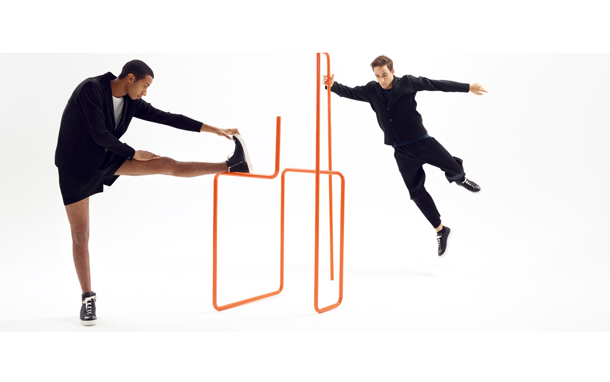 线之韵 · 三宅一生男士褶皱系列展-16