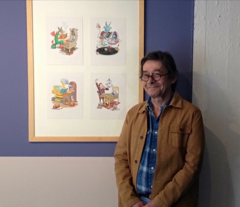 揭秘 Gilles Bachelet 的插画世界· Operazione Bachelet 展览-4