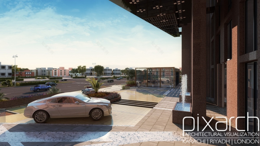 皇家住宅-- Pixarch 的卓越建筑可视化-12