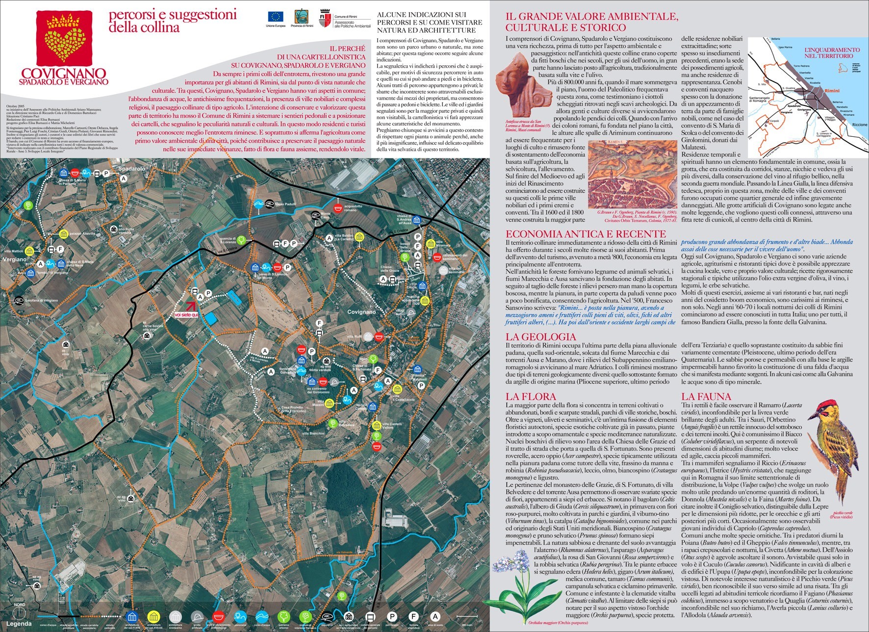 意大利 Rimini 市历史自然步道导视系统设计-8