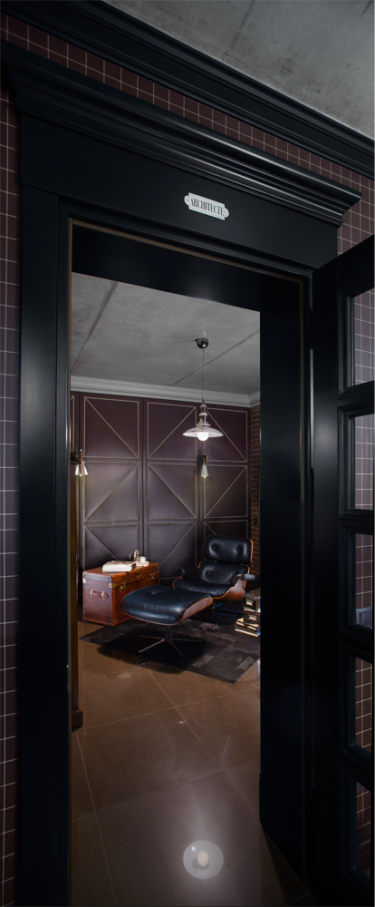 基辅魅力公寓变身 60 年代伦敦风办公室-35