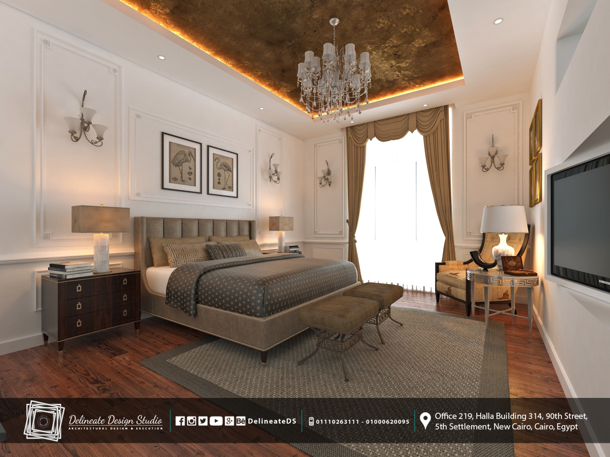 新开罗别墅 | 现代宜居的室内外设计-35