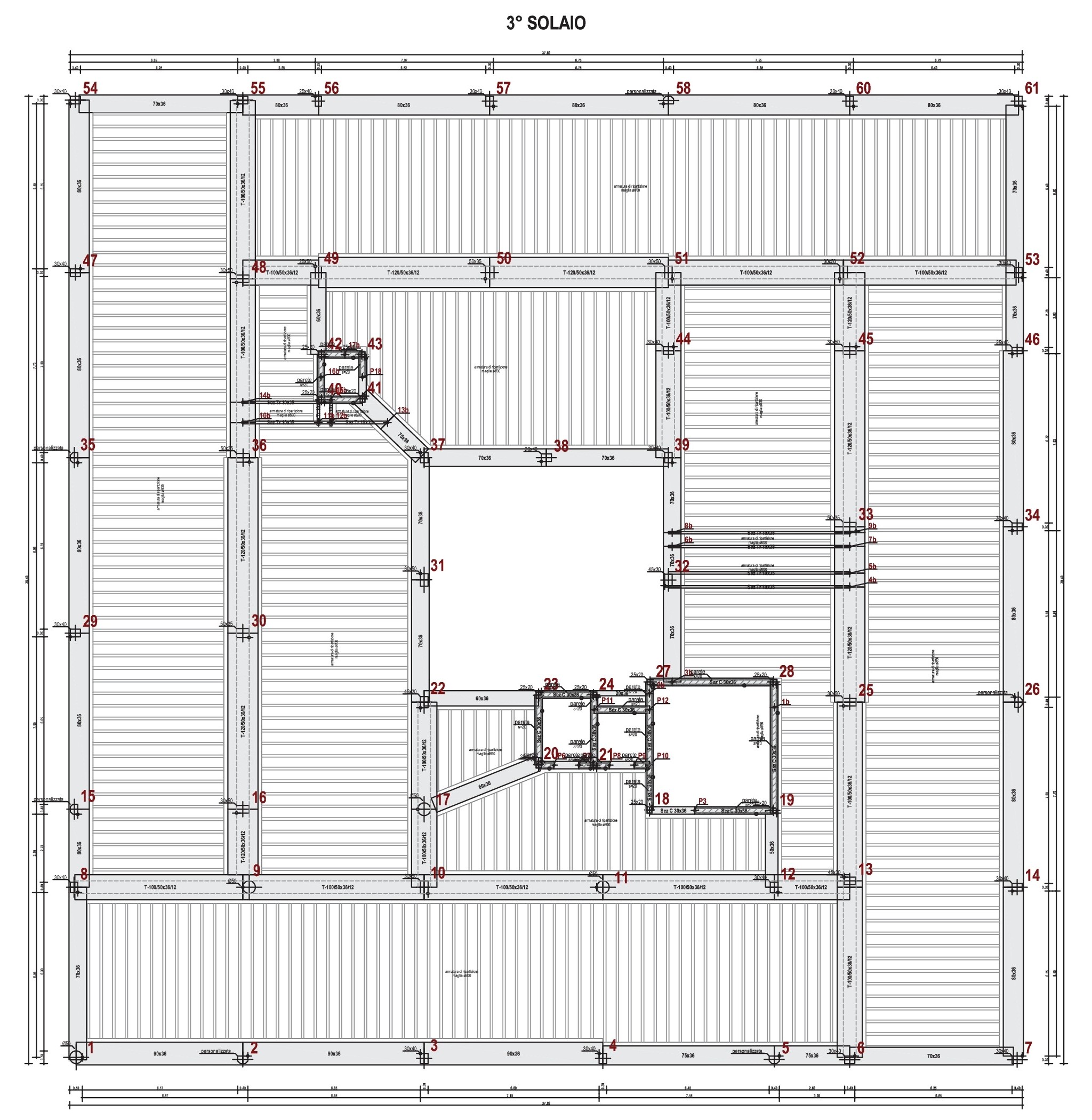 维斯塔 3D 一号，维斯塔 3D 二号，维斯塔结构，基础，第一层楼板，第二层楼板，第三层楼板-21