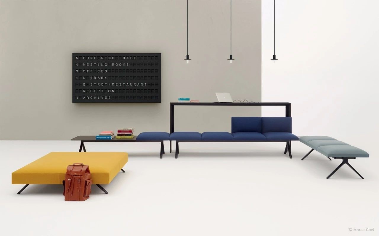 Arper 的极简色彩空间 | 创意办公与公共空间设计-8