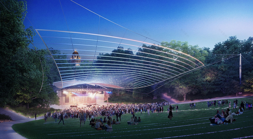 斯坦福大学天空反射罩 | 创新的天篷设计-15