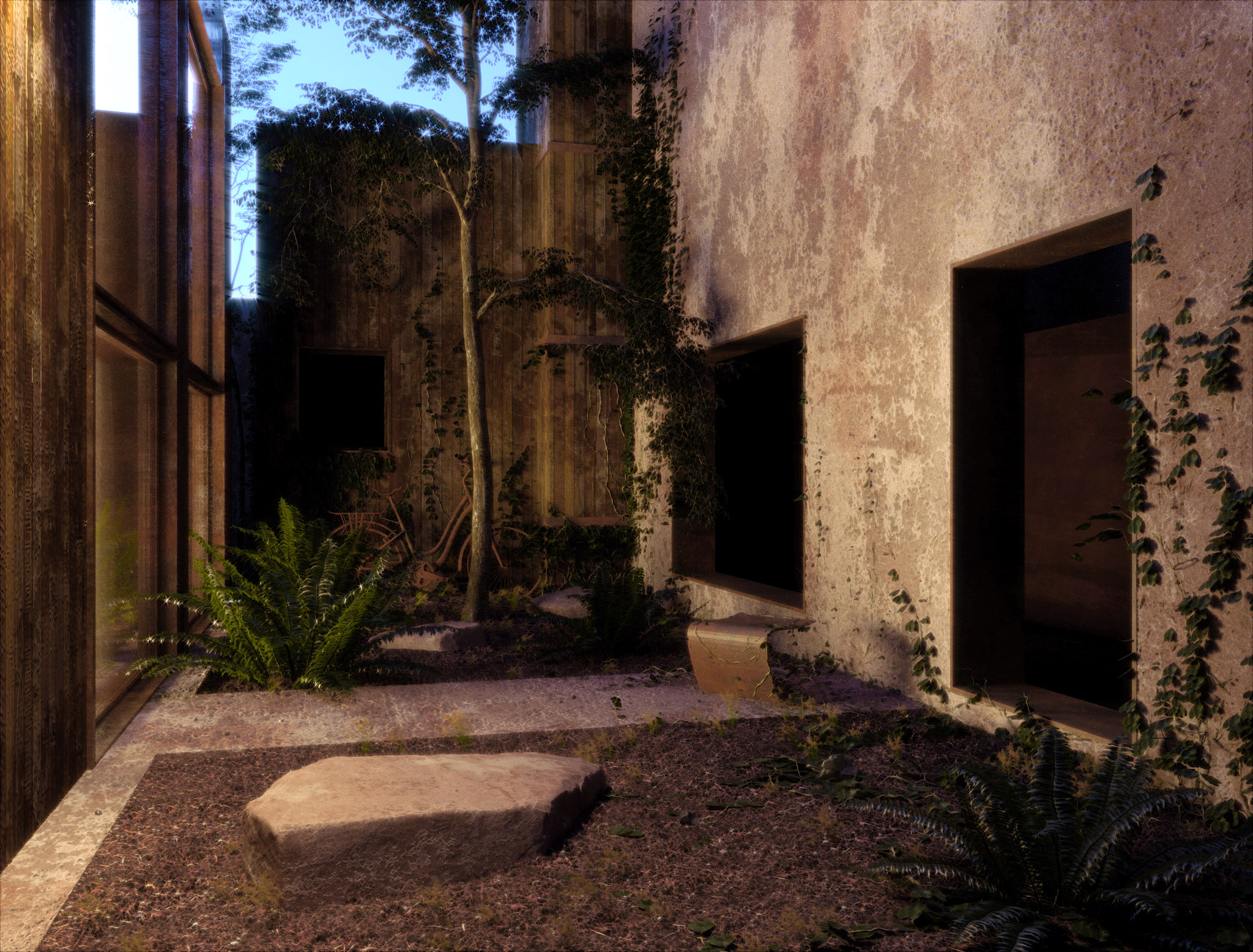 复古风貌的数字重塑 | 3D 建模设计展现老城区魅力-3