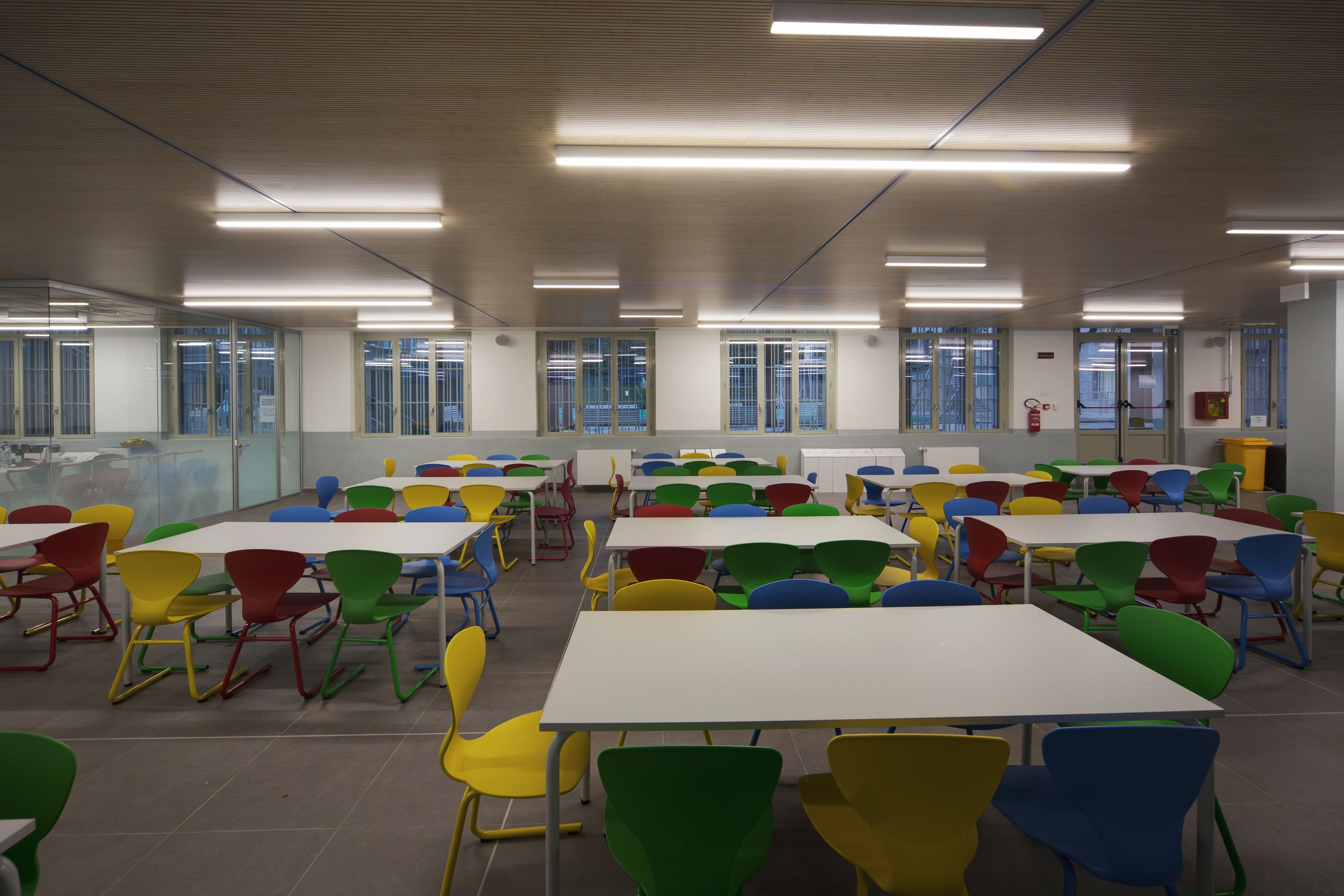 米兰 Faes Ponzio 学校翻新-24