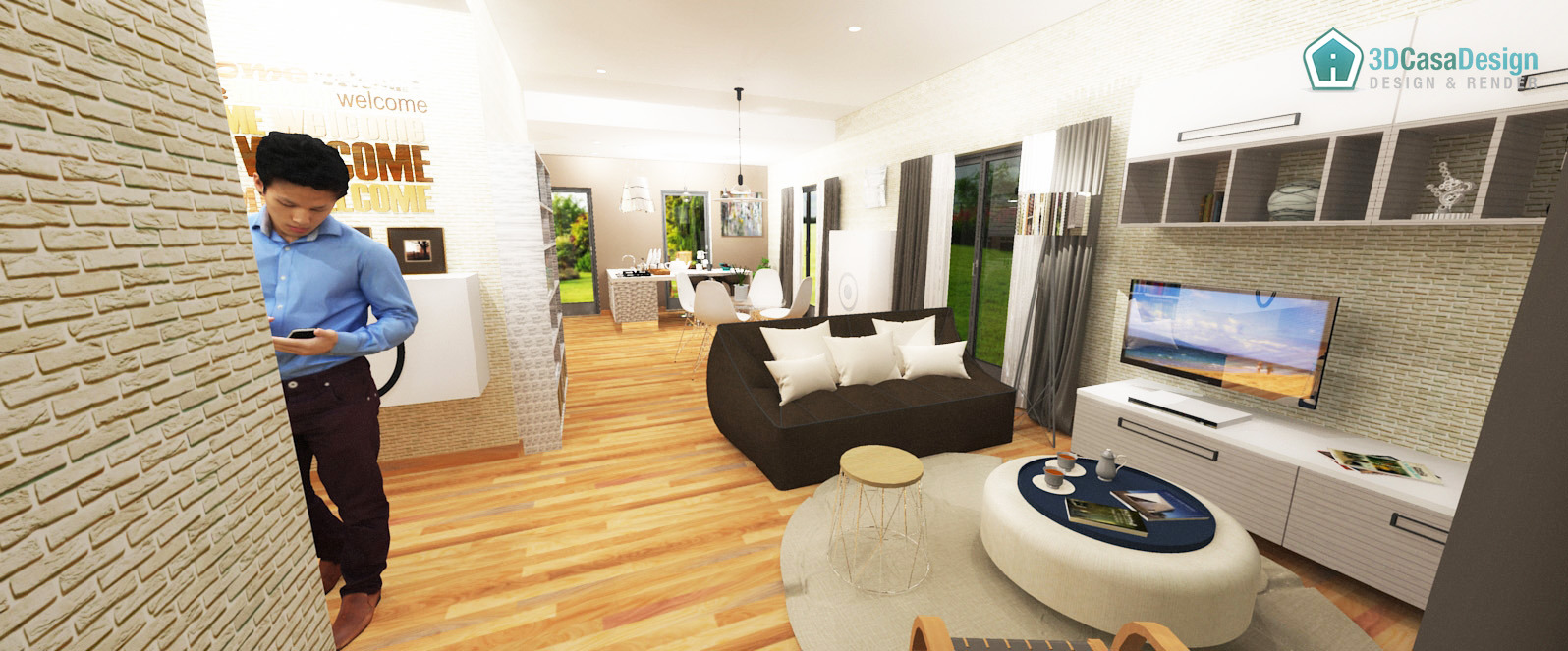 节能环保木质房屋设计-1