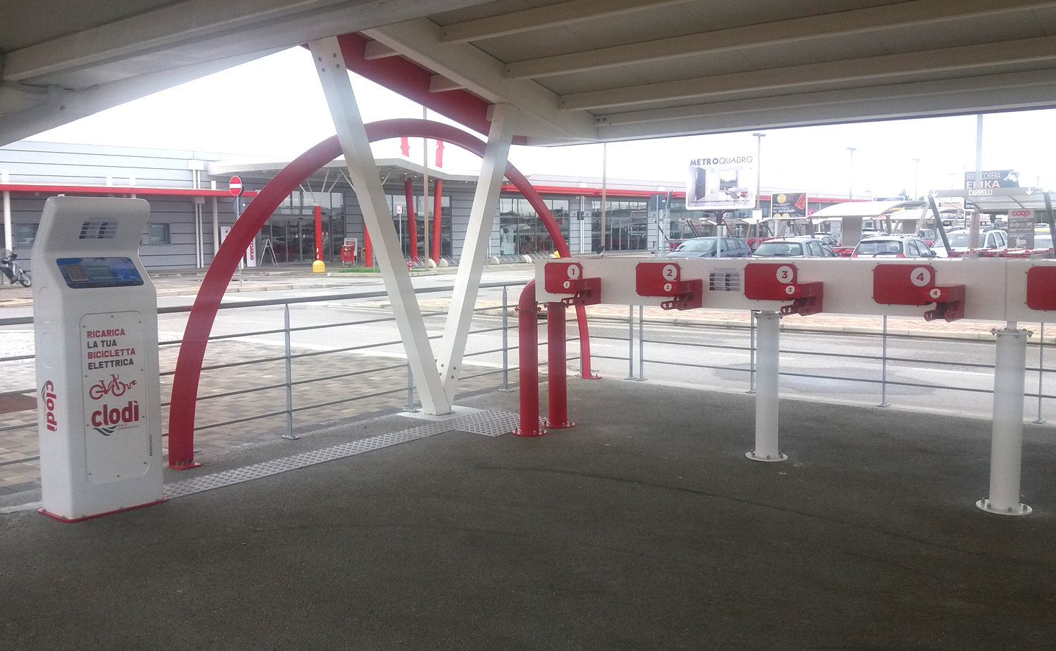 智能环保的自行车停车设施-12