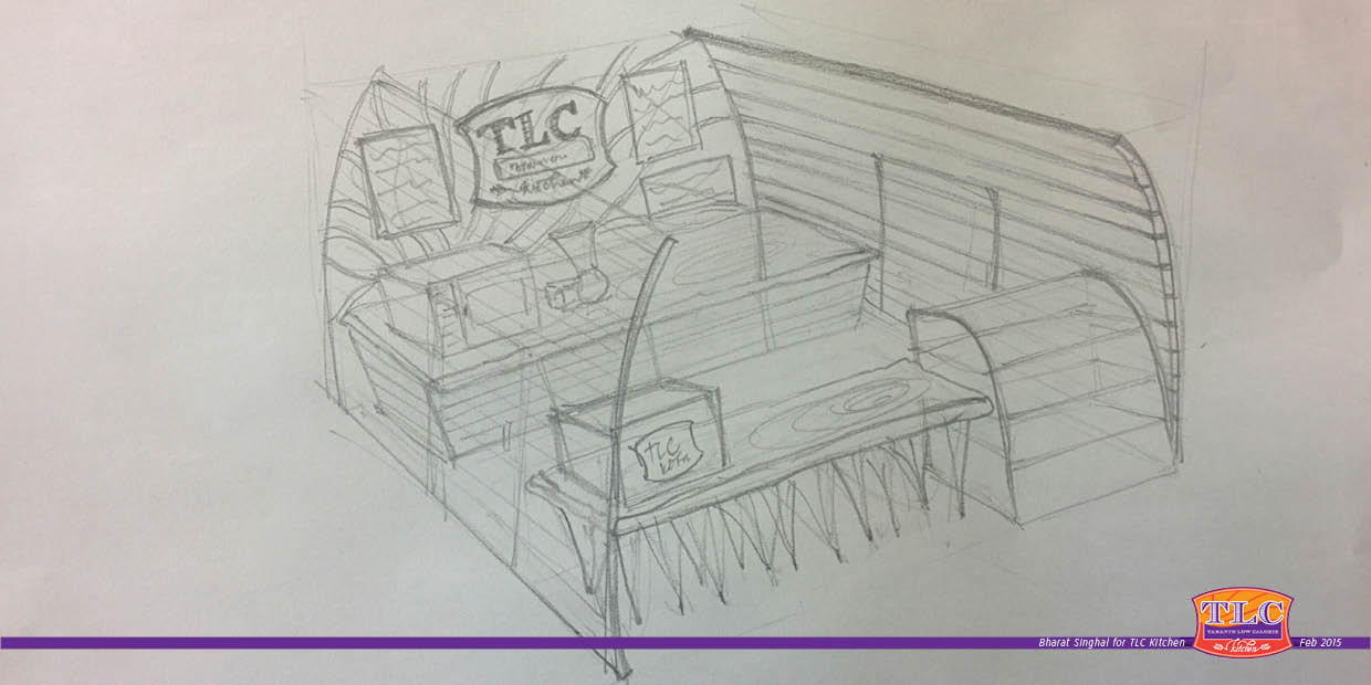 Food Retail Kiosk for TLC Kitchen-11