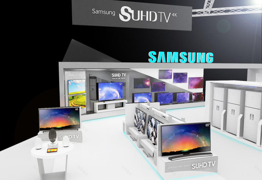 三星电子在 2016 年 GITEX Shopper 展位的室内设计-6