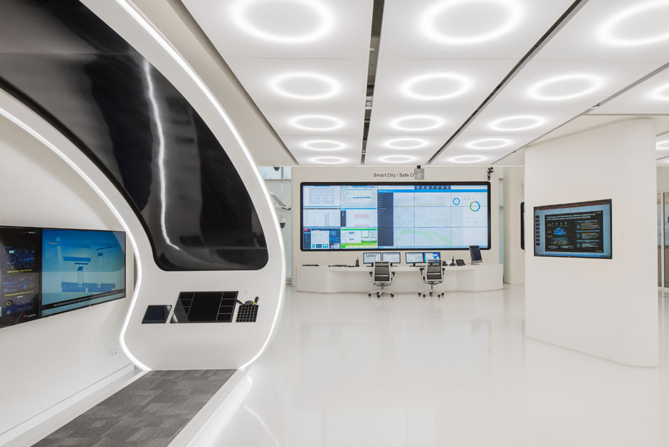 华为展厅——现代科技与空间的完美结合-16