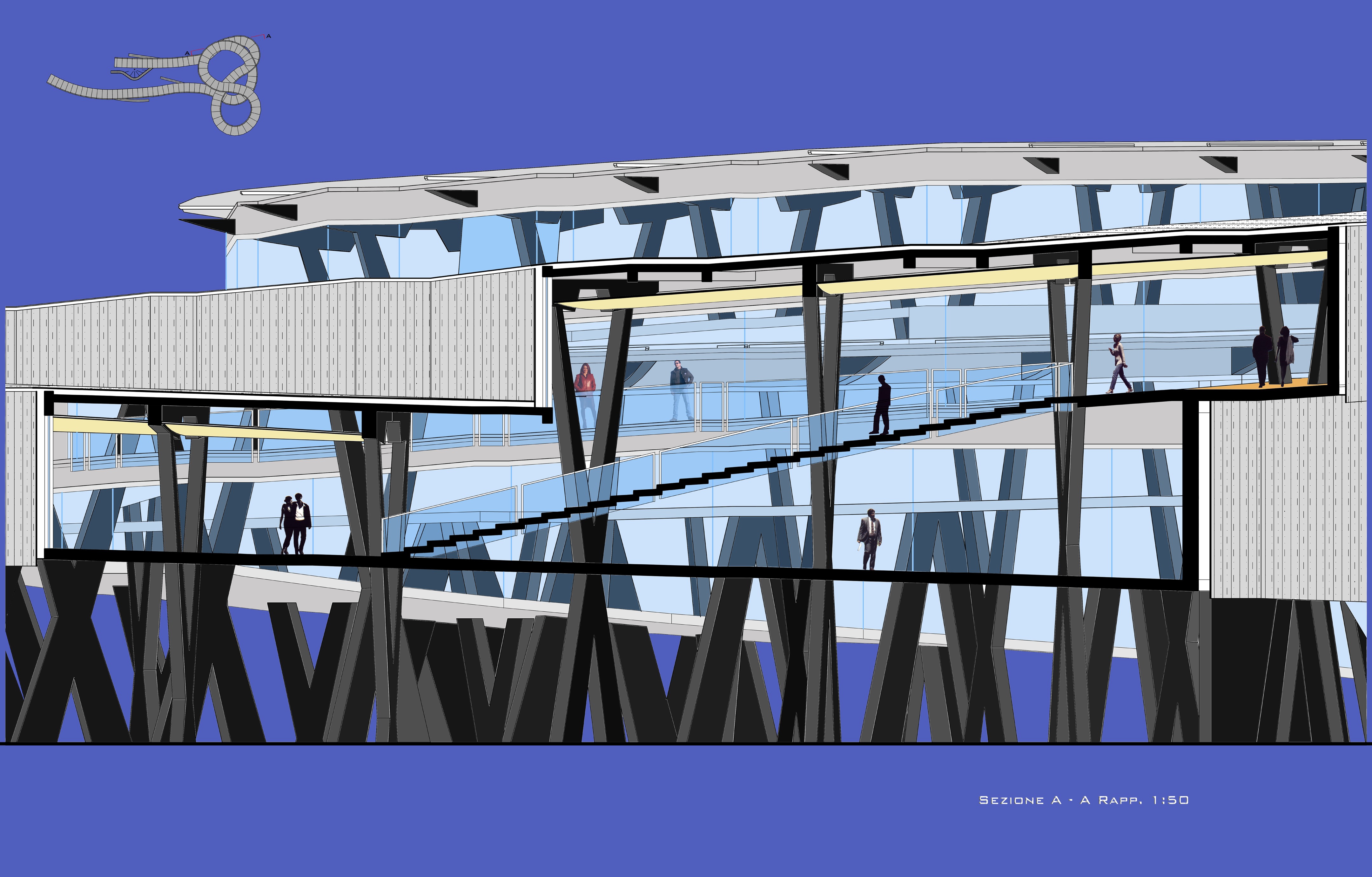 2002 年未实现的安齐奥港口区更新计划-13