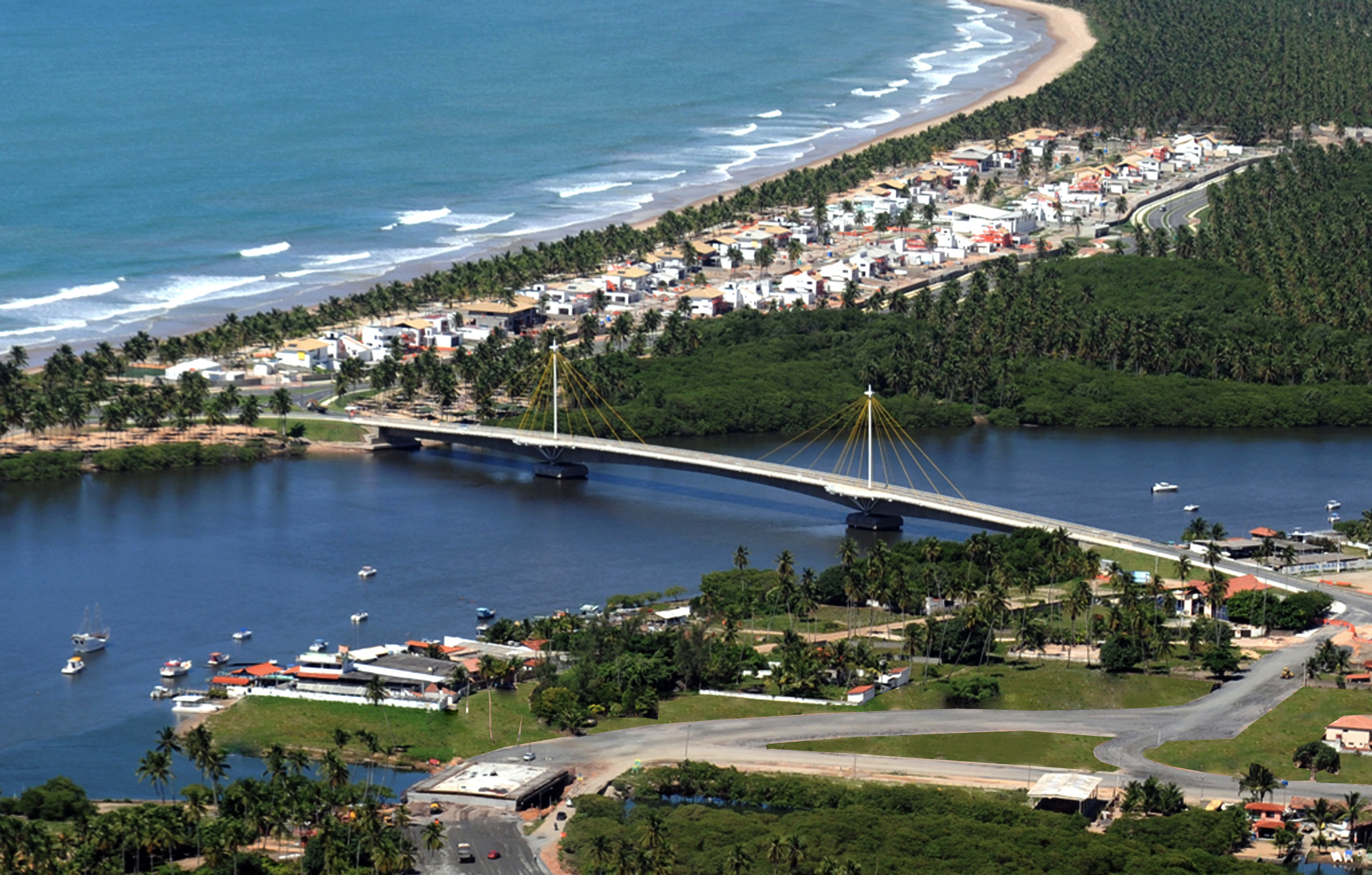 Recife 市 Jaboatão River 桥梁与自行车道设计-0