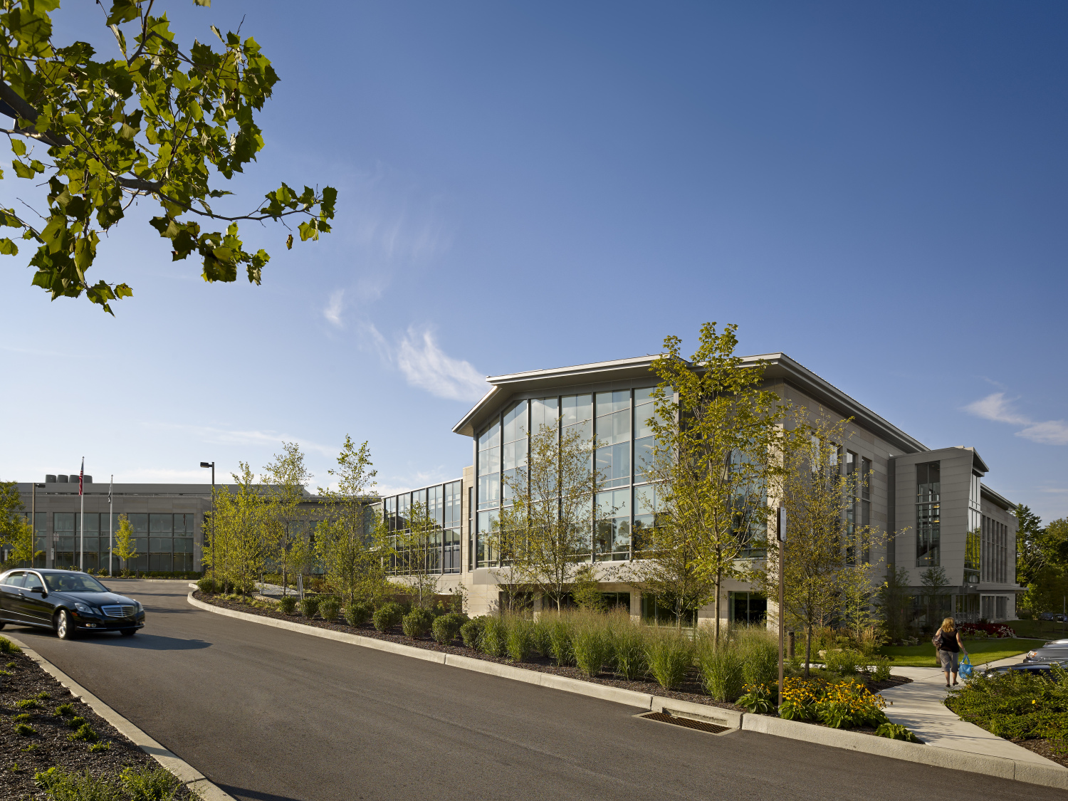 巴林格设计 西医药服务公司总部 绿色协作空间-11