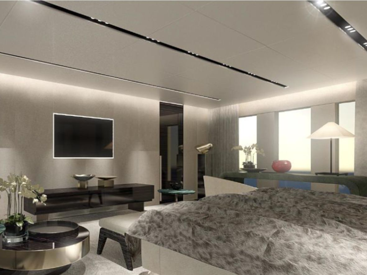 船舶室内设计团队打造 50 米豪华游艇内饰-56